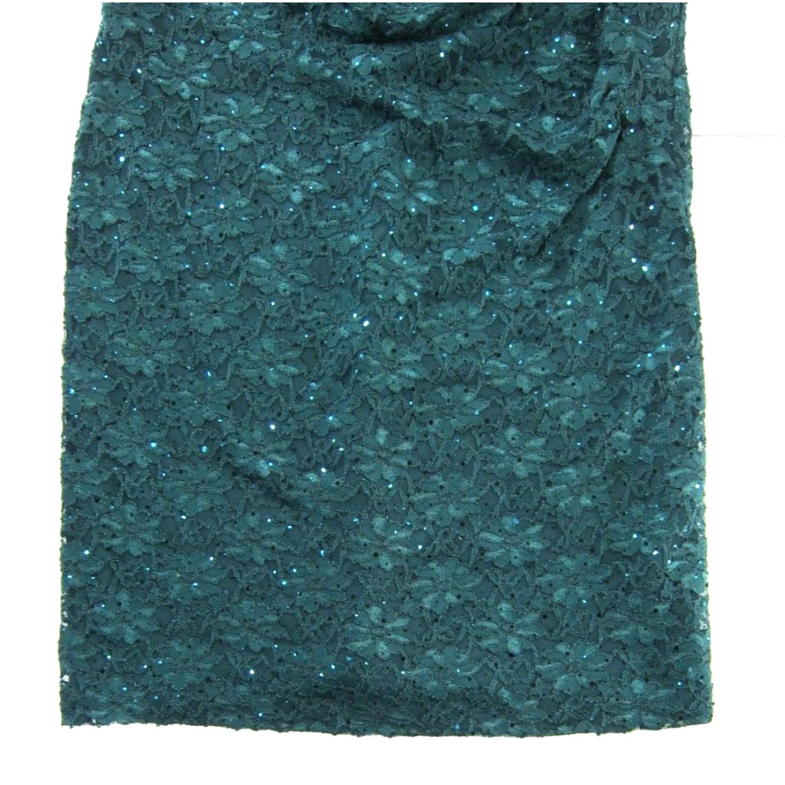Vintage VINTAGE Dressbarn Dress 16 Emerald Green Cap Sleeve Sheath Dress Dressbarn Collection Dress Barn Green Cap Sleeve Sheath Dress 16 Size XXL / US 16-18 / IT 52-54 - 5 Thumbnail