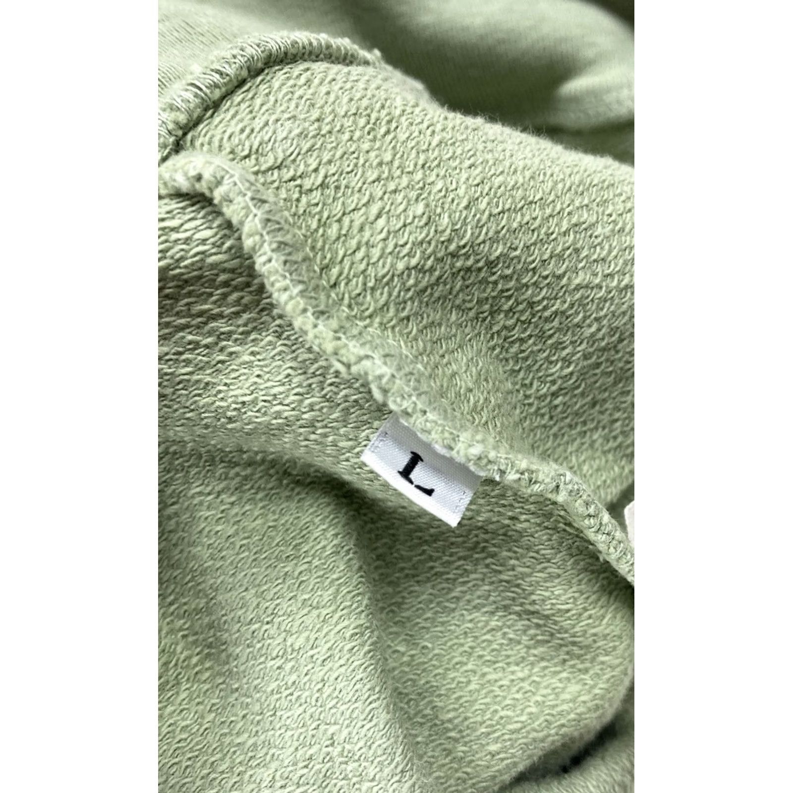 Talentless Talentless Sweatshirt Women Large Green Crew Neck Pullover Heavyweight All Seasons Casual Activewear Shirt Size L / US 10 / IT 46 - 4 Thumbnail