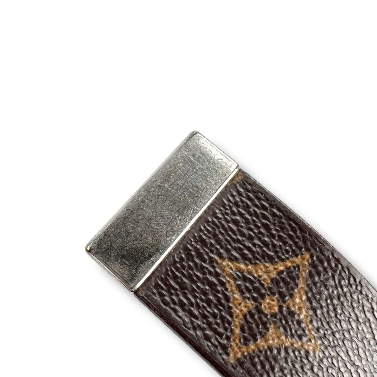 Gucci Louis Vuitton Monogram Square Buckle Belt Size 32 - 5 Thumbnail