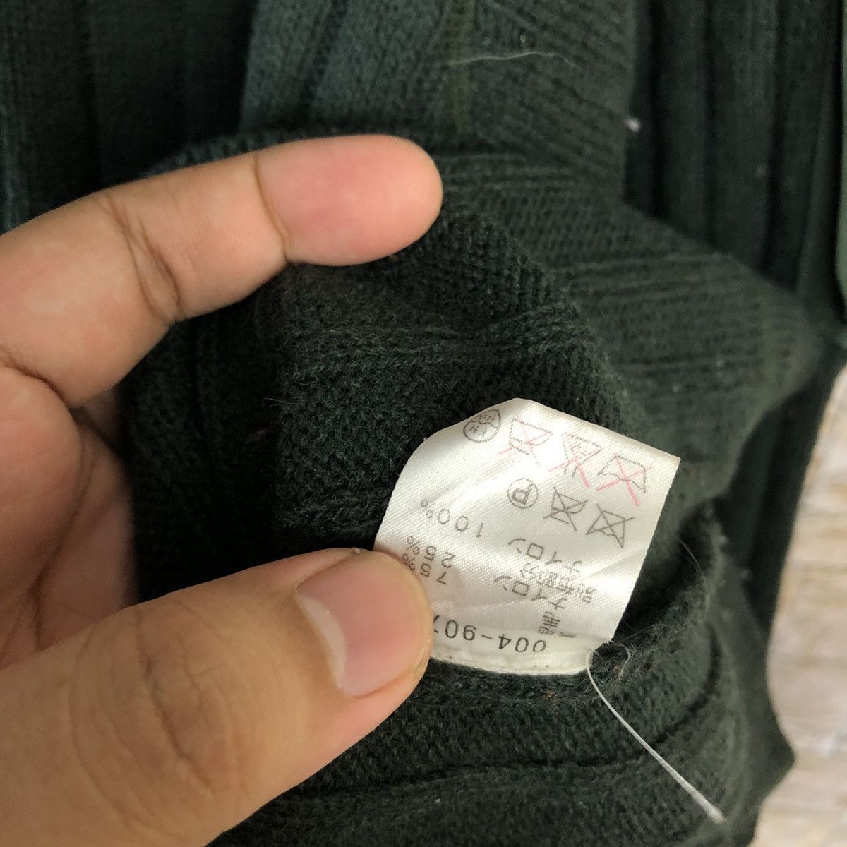 Eddie Bauer Eddie Bauer sleeve pocket Green Knitwear #A237 Size US M / EU 48-50 / 2 - 14 Thumbnail