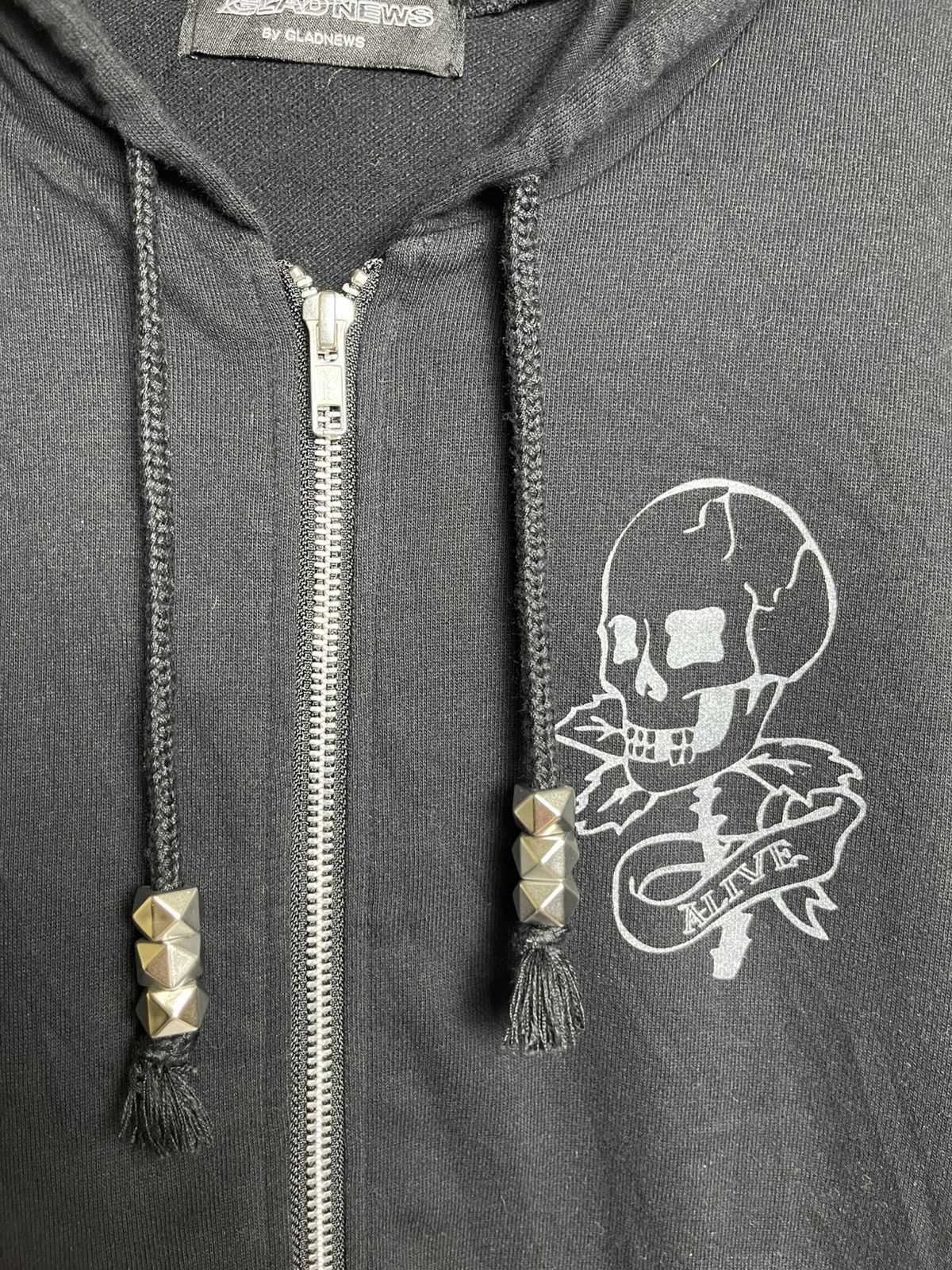 If Six Was Nine × Japanese Brand × KMRii Glad News Studded Bone Skull head Size US M / EU 48-50 / 2 - 5 Thumbnail