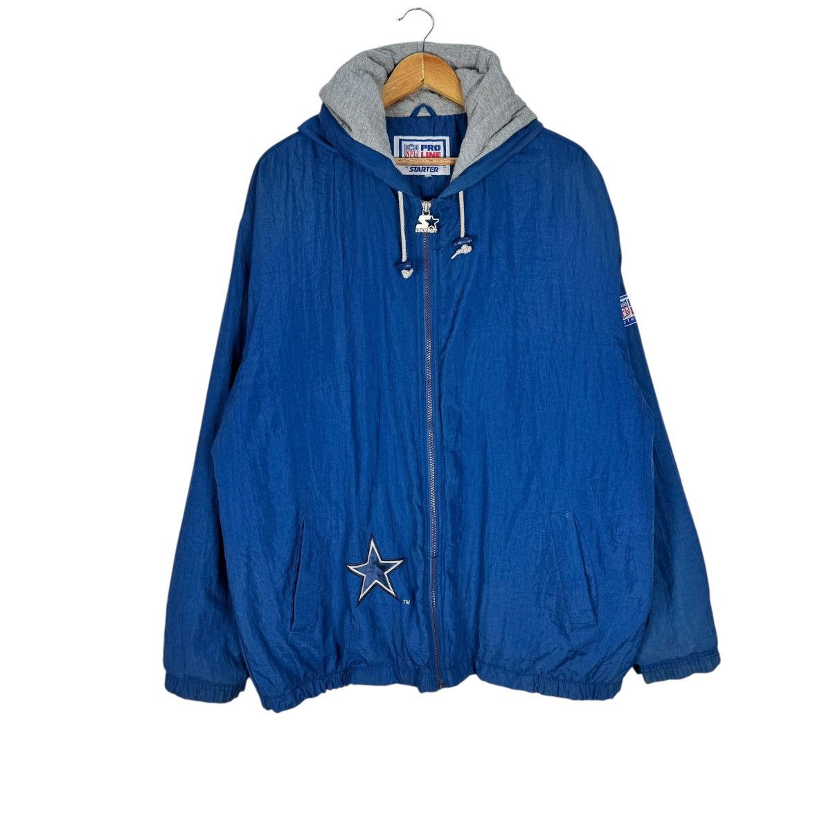 Starter ☀️90s DALLAS COWBOYS NFL STARTER JACKET Size US L / EU 52-54 / 3 - 2 Thumbnail