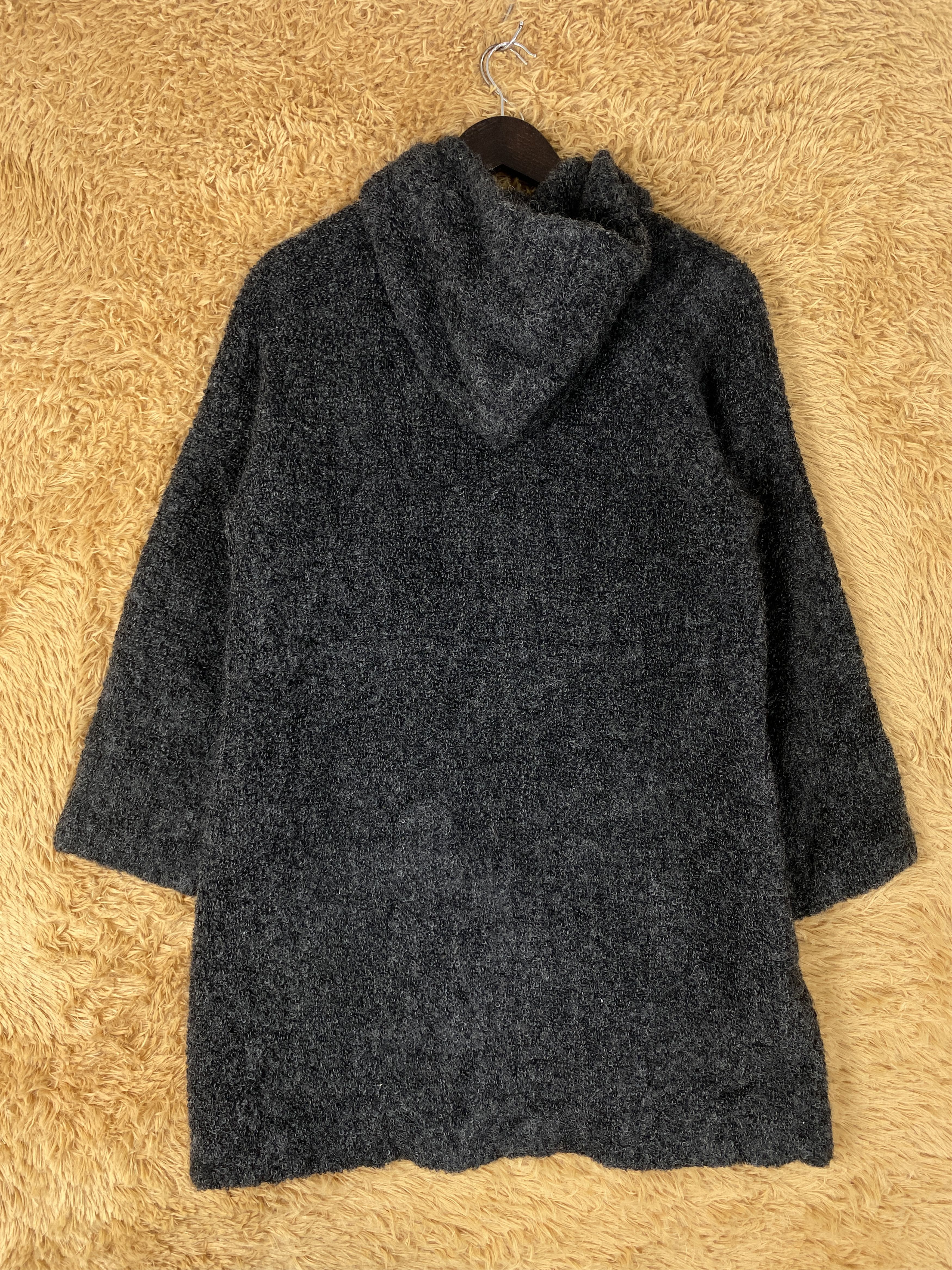 Japanese Brand Vintage a Dieux Dieuse Hoodie Wool Long Jacket J2053 Size US S / EU 44-46 / 1 - 5 Thumbnail