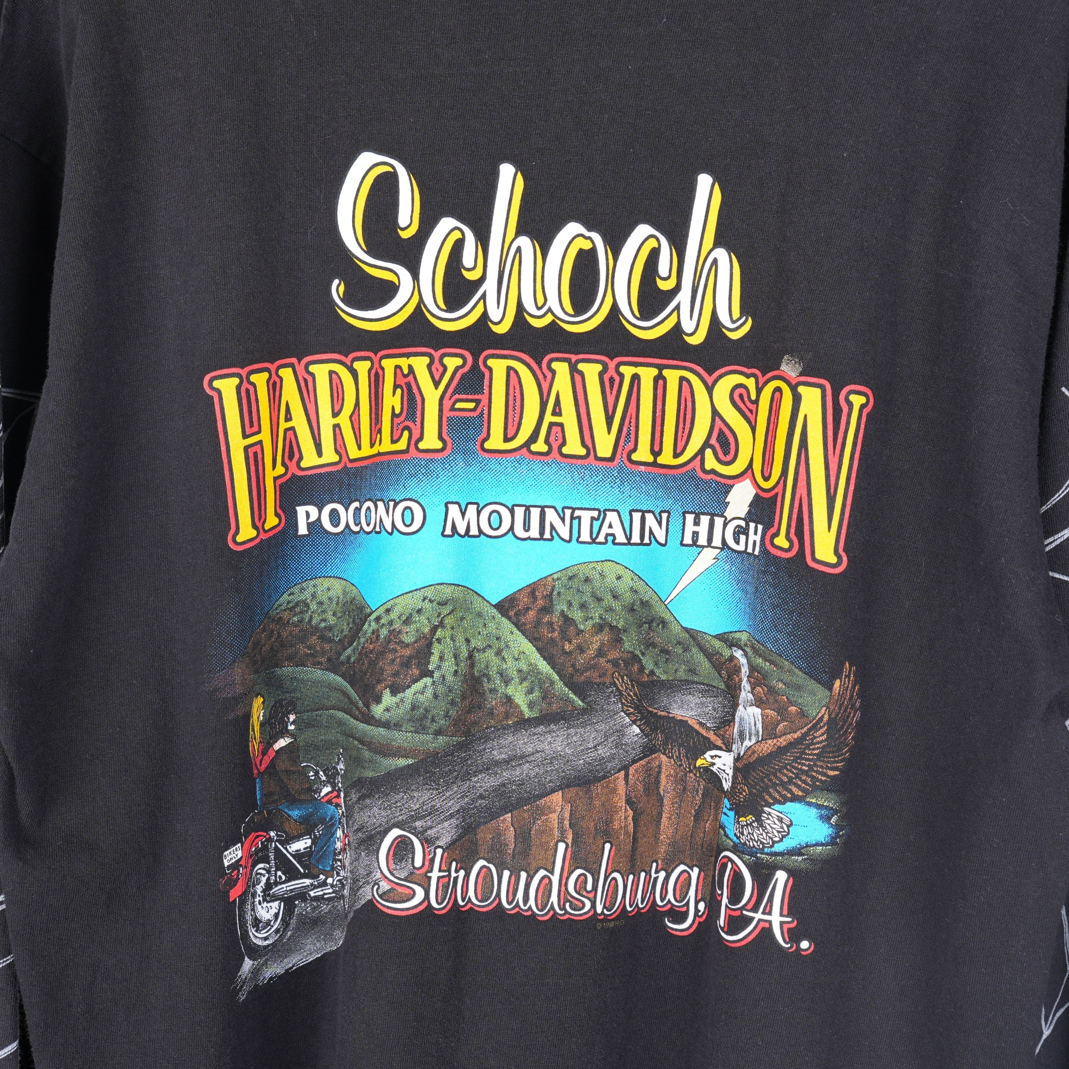 Vintage VINTAGE HARLEY DAVIDSON SPIDER LONG SLEEVE T-SHIRT Size US L / EU 52-54 / 3 - 5 Thumbnail