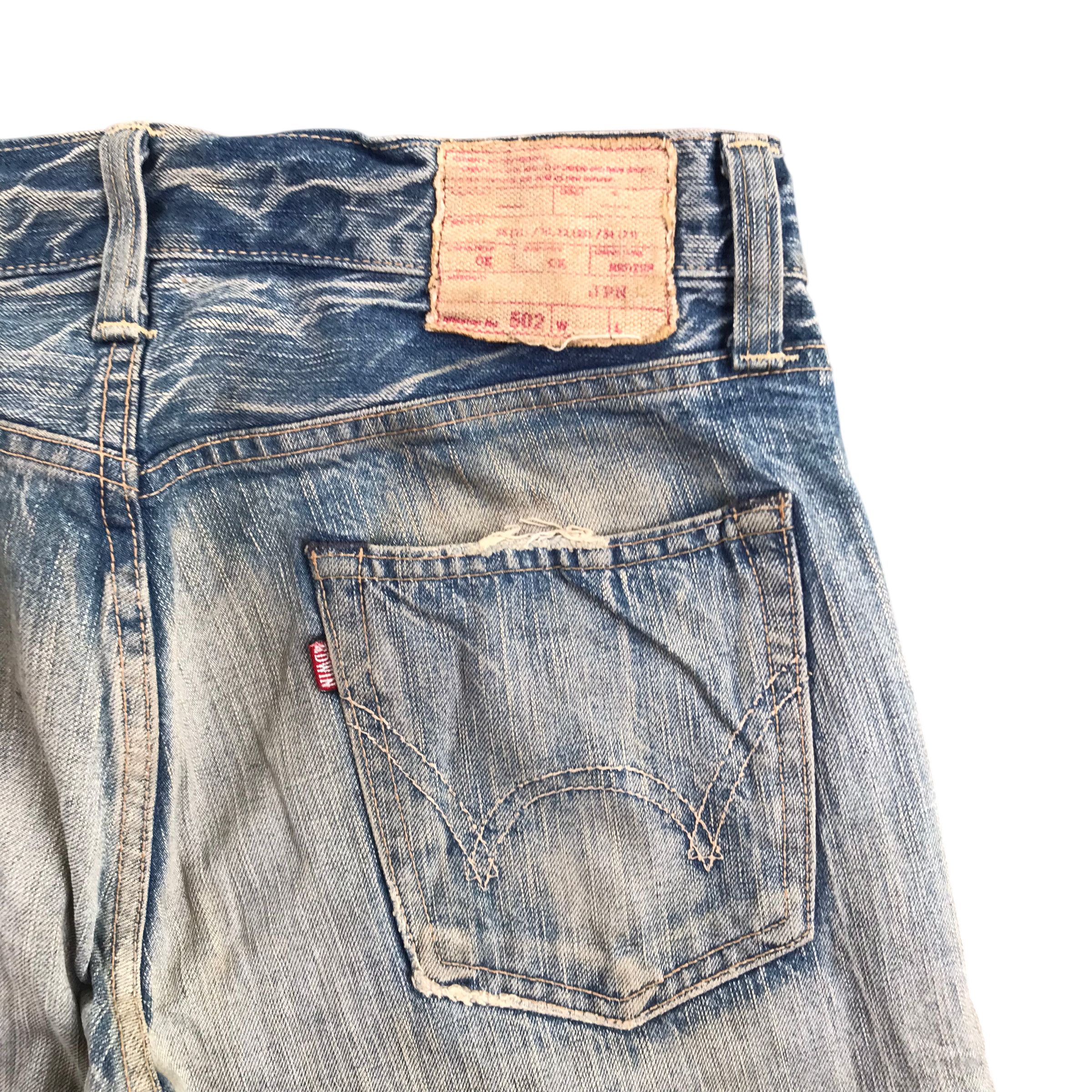 Edwin Vintage Edwin 502 Distressed Denim Acid Wash-Size 33 Size US 30 / EU 46 - 8 Thumbnail