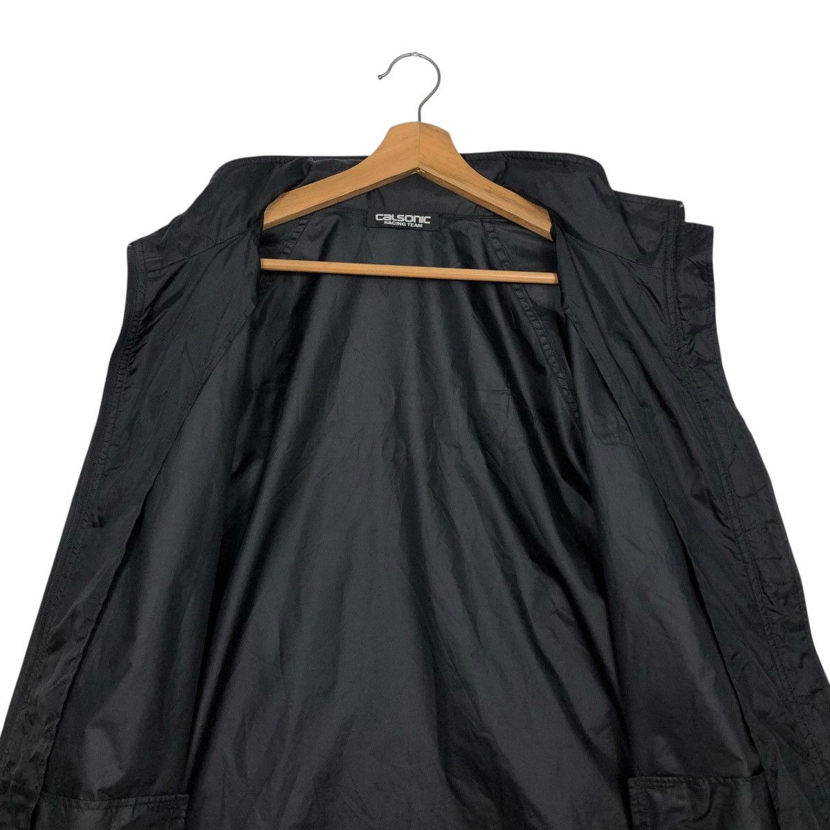 Japanese Brand 🔥VINTAGE NYLON BOMBER JACKET CALSONIC RACING BIG LOGO Size US M / EU 48-50 / 2 - 19 Thumbnail