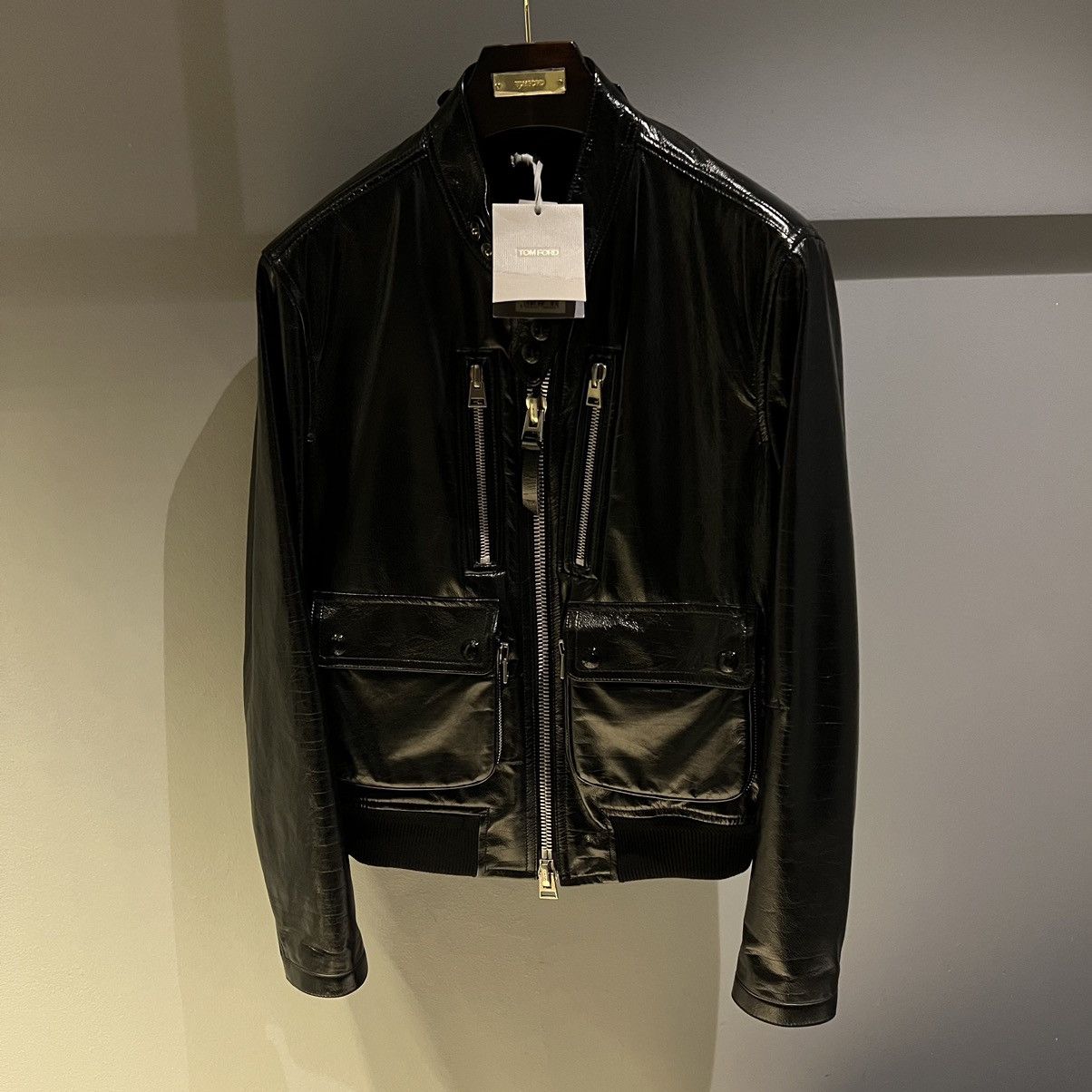 Tom Ford Tom Ford Leather Jacket in Large Size US L / EU 52-54 / 3 - 1 Thumbnail
