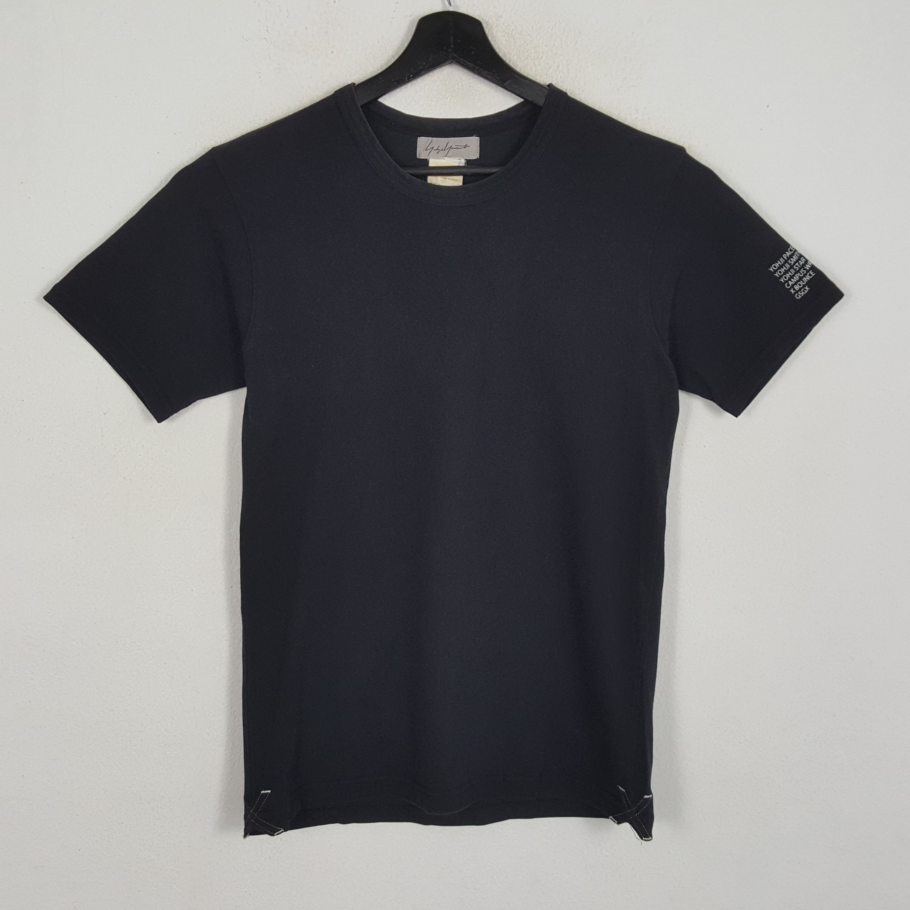 Adidas × Japanese Brand × Yohji Yamamoto ADIDAS X YOHJI YAMAMOTO Japanese Designer Custom Tshirt Size US S / EU 44-46 / 1 - 3 Thumbnail