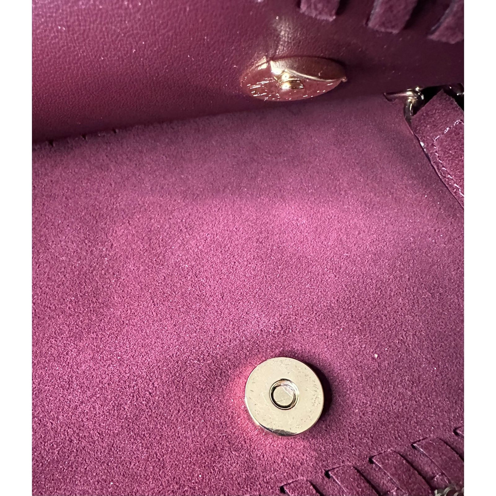 Tory Burch Tory Burch Marion Suede Combo Crossbody Size ONE SIZE - 9 Thumbnail