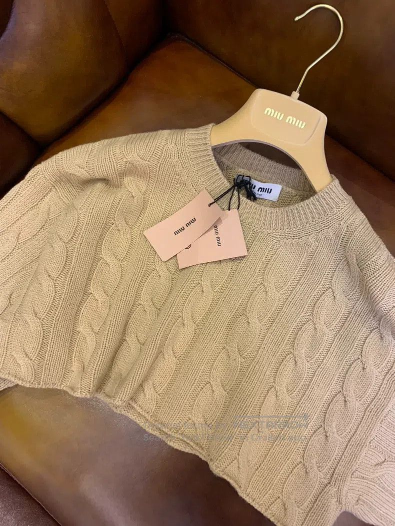 Miu Miu Miu Miu 36 Knitted sweater Size XS / US 0-2 / IT 36-38 - 4 Thumbnail