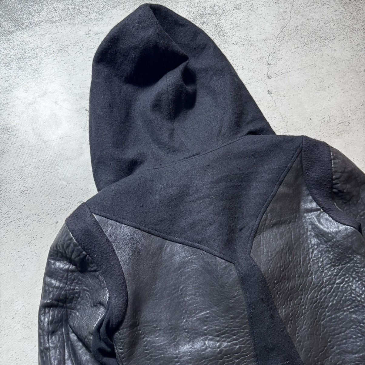 Helmut Lang archive lather jacket helmut lang opium playboy carti style Size L / US 10 / IT 46 - 16 Thumbnail