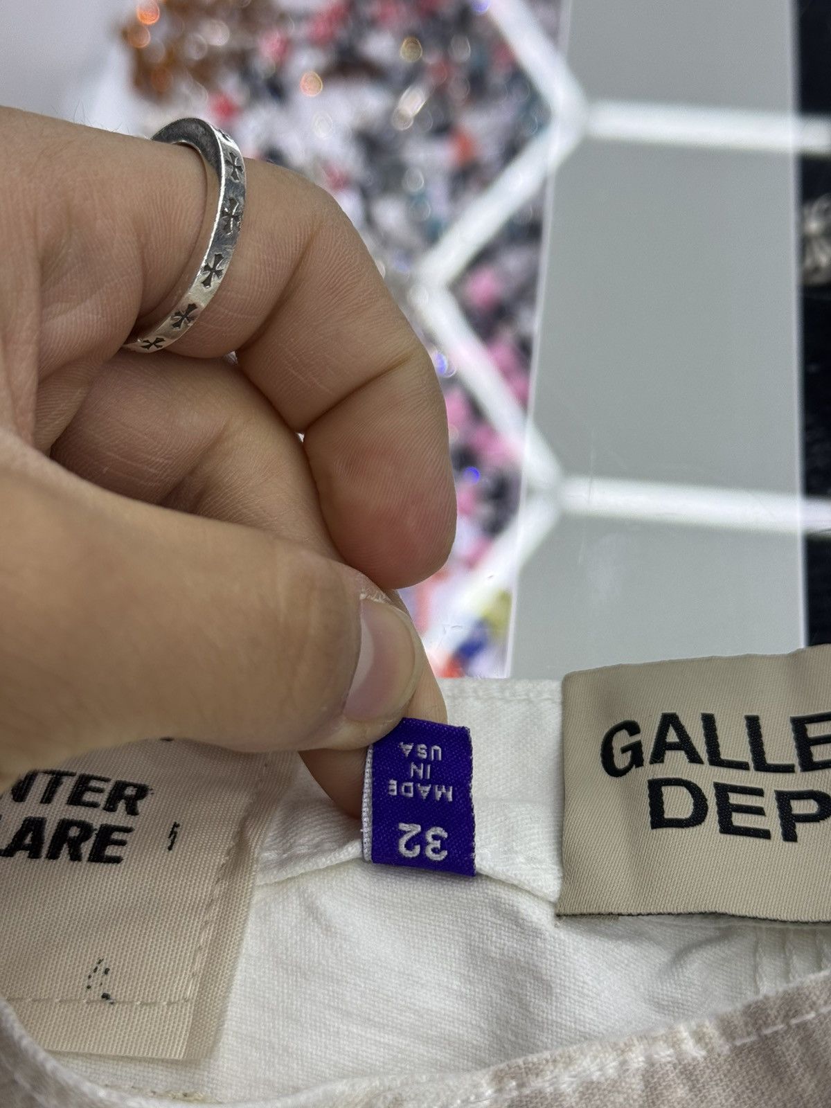 Gallery Dept. Gallery Dept LE BAR DÉ MUSIC DE LA GALERIE Painted Flares Size US 32 / EU 48 - 6 Thumbnail