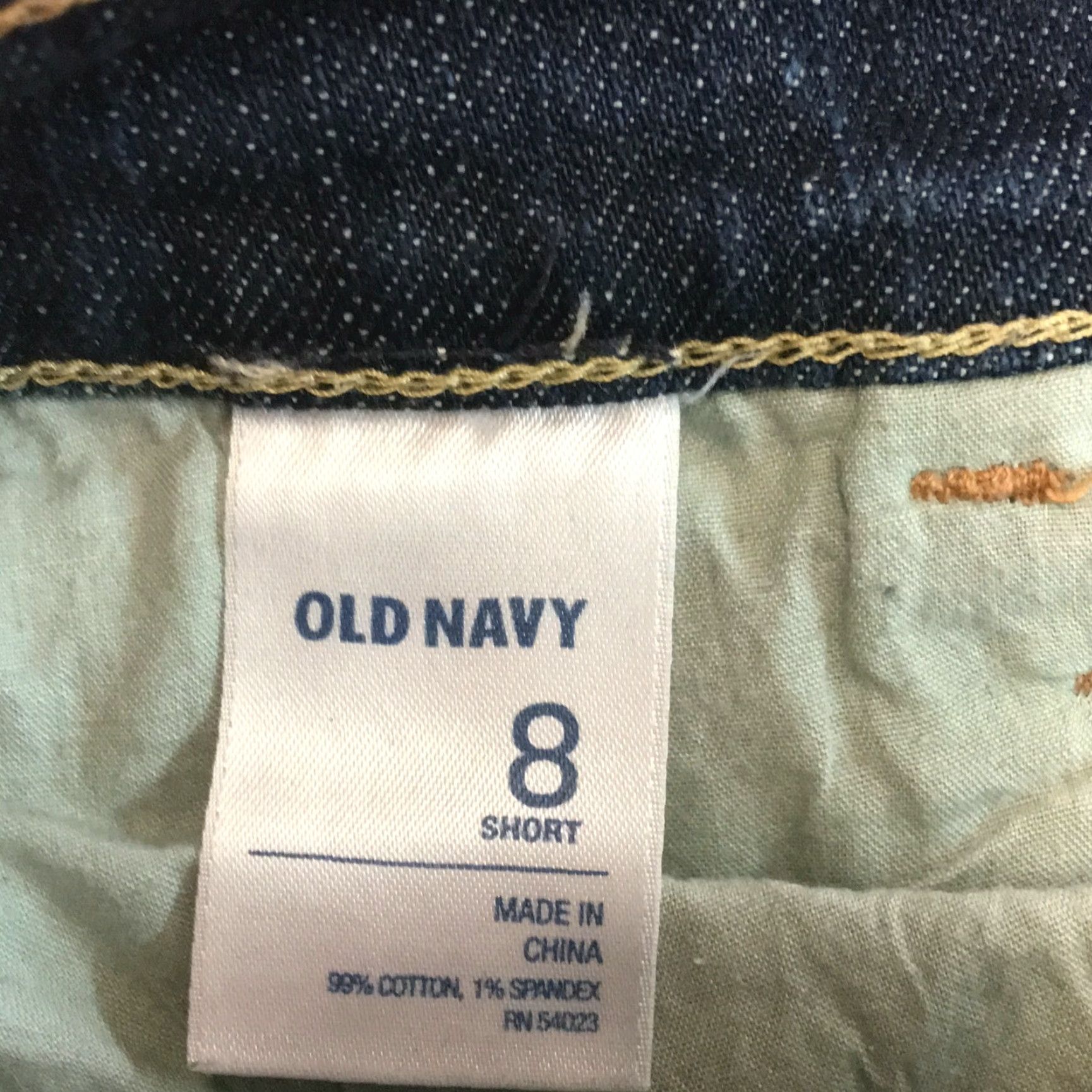 Old Navy Old Navy Jeans Womens Size 8 Short 34X29 Blue Denim Tapered Leg Sweet Heart Size 30" / US 8 / IT 44 - 7 Thumbnail