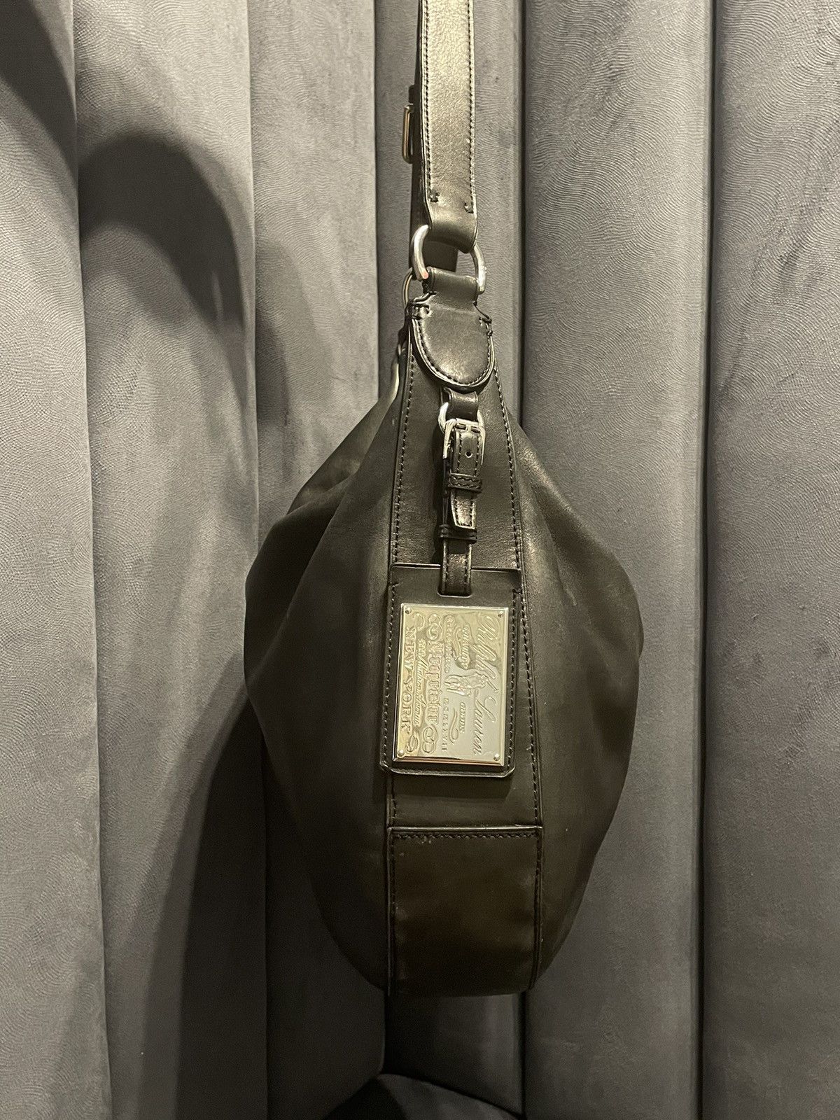 Ralph Lauren Ralph Lauren Shoulder Bag Leather Black women's Size ONE SIZE - 4 Thumbnail