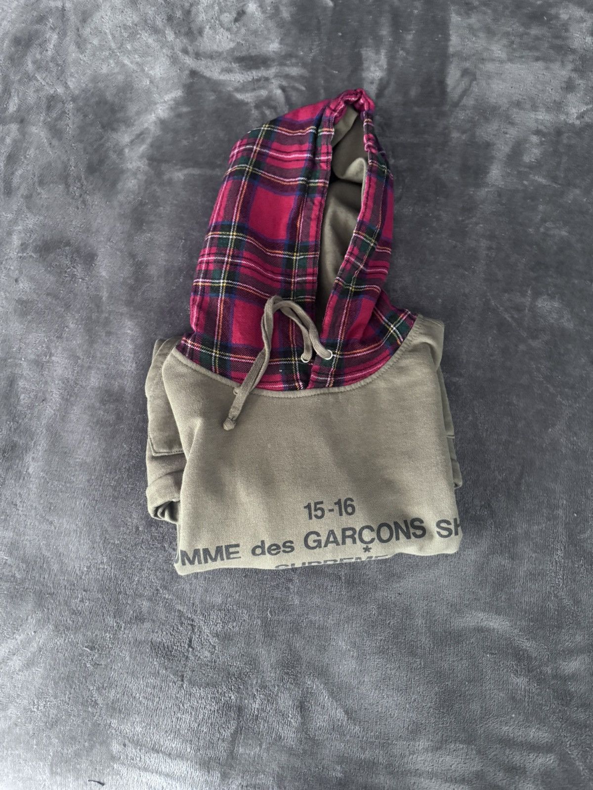 Comme des Garcons SHIRT × Supreme Supreme CDG Hooded Sweatshirt Size US L / EU 52-54 / 3 - 5 Thumbnail