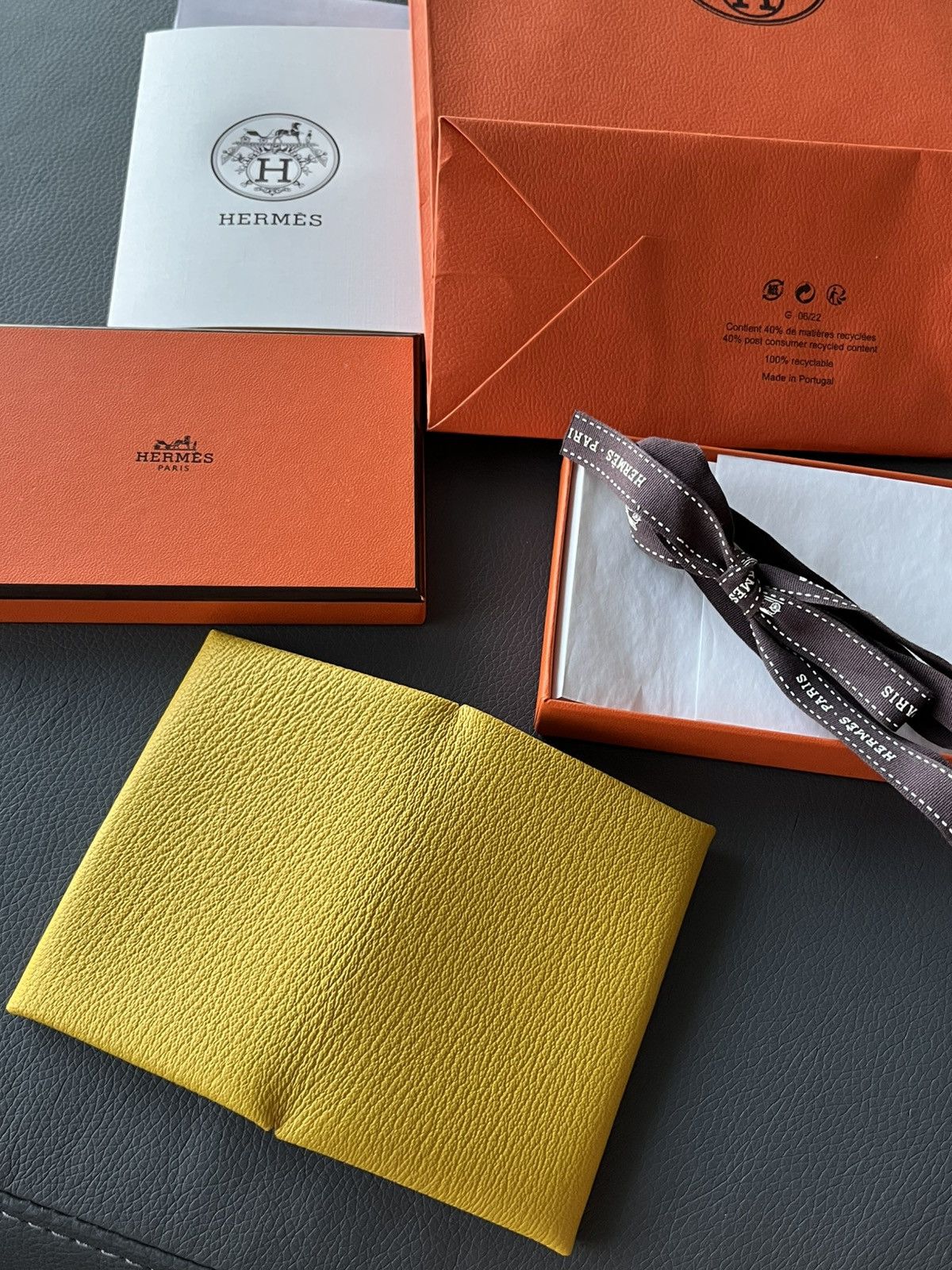 Hermes Brand New Hermes Calvi Wallet Special Edition Size ONE SIZE - 8 Thumbnail