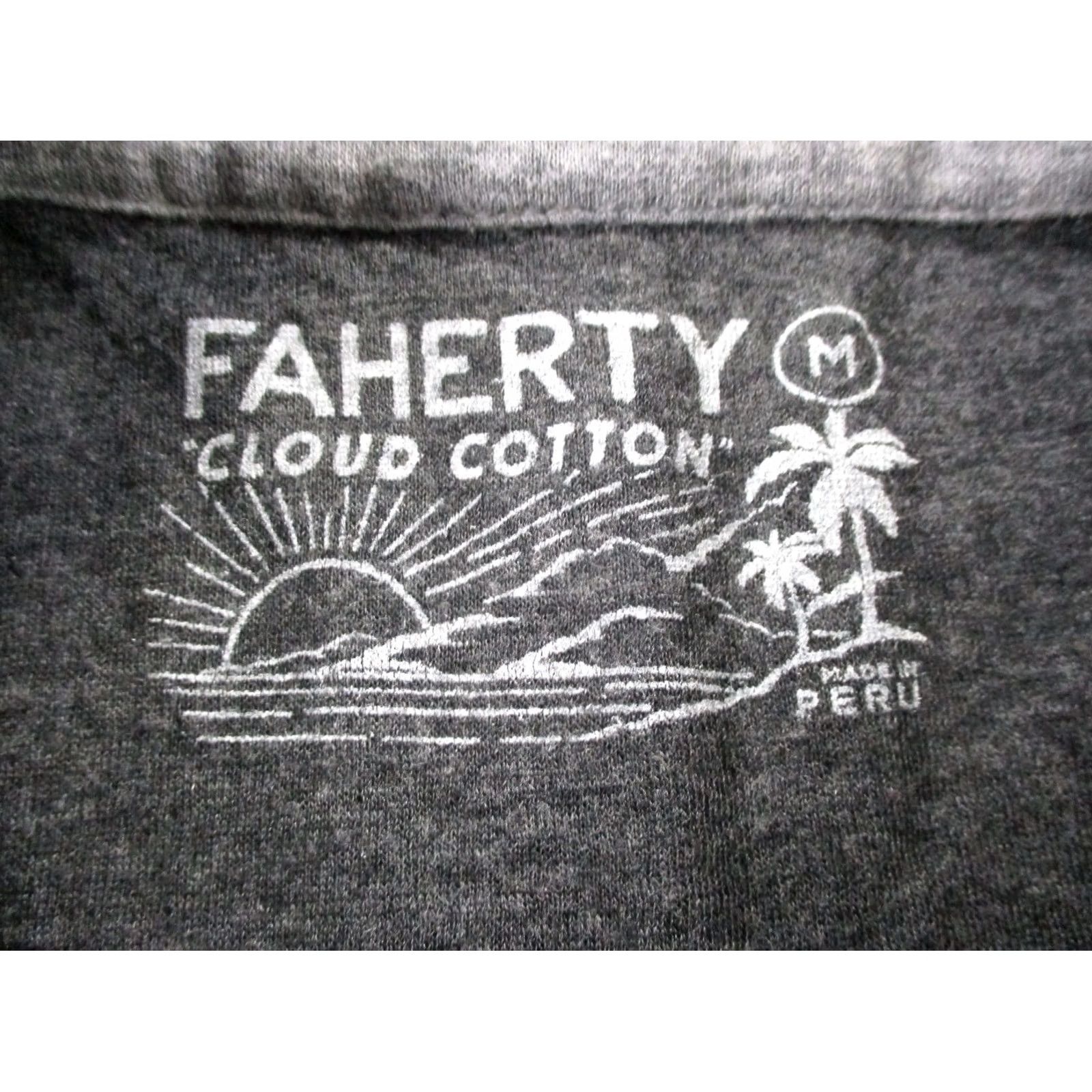 Faherty Faherty Jacket Mens M Gray Zip 1/4 Lightweight Windbreaker Outdoor Hiking Windproof Thermal Regular Mens Size US M / EU 48-50 / 2 - 6 Thumbnail