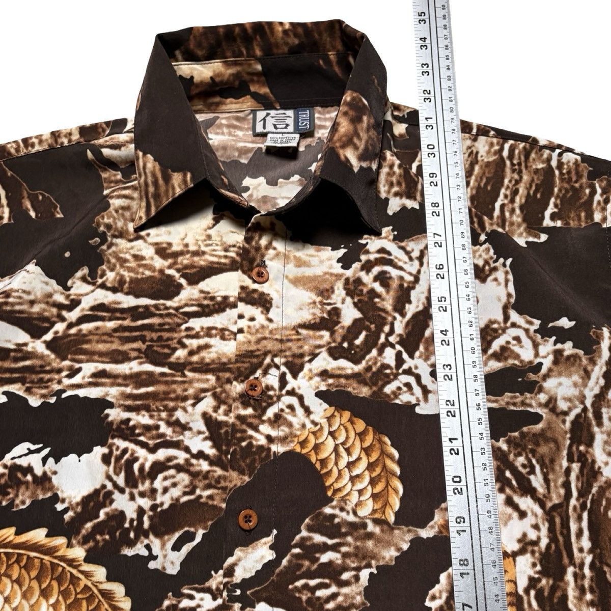 Other Vintage TRUST Japanese Tiger Button Up Shirt Men's Size L Size US L / EU 52-54 / 3 - 5 Thumbnail