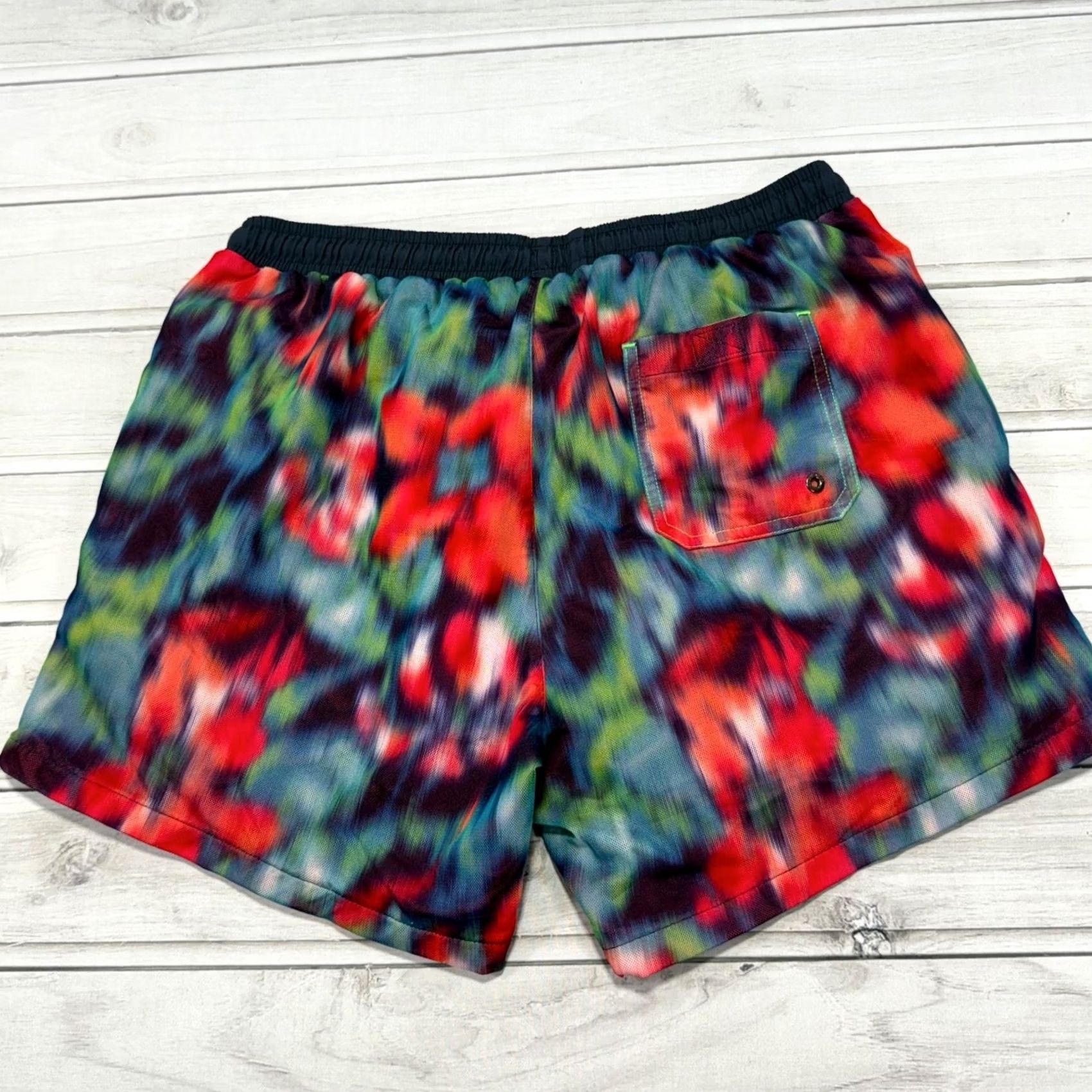 Hugo Boss Hugo Boss Swim Shorts Mens L Multicolor Floral AOP Lined Bathing Suit Size US 33 - 4 Thumbnail
