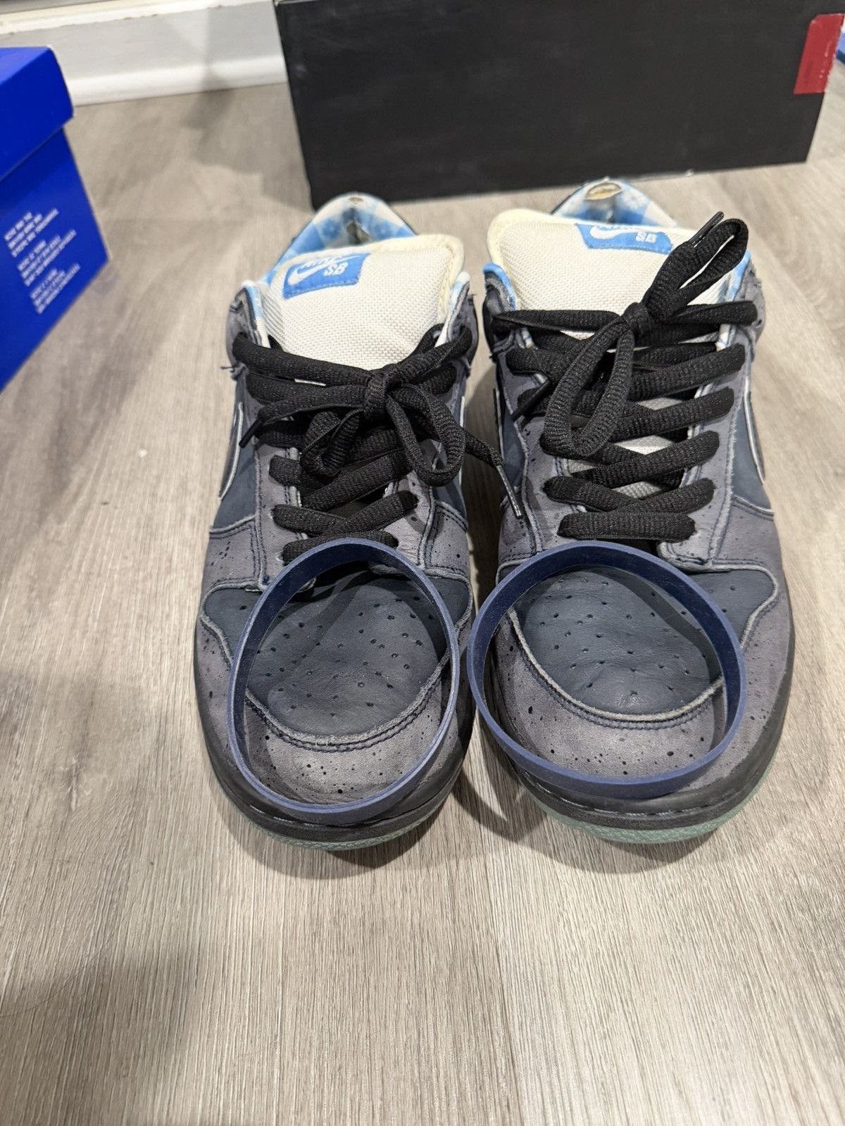Nike SB Nike SB Dunk Low Blue Lobster size 11 Size US 11 / EU 44 - 2 Thumbnail