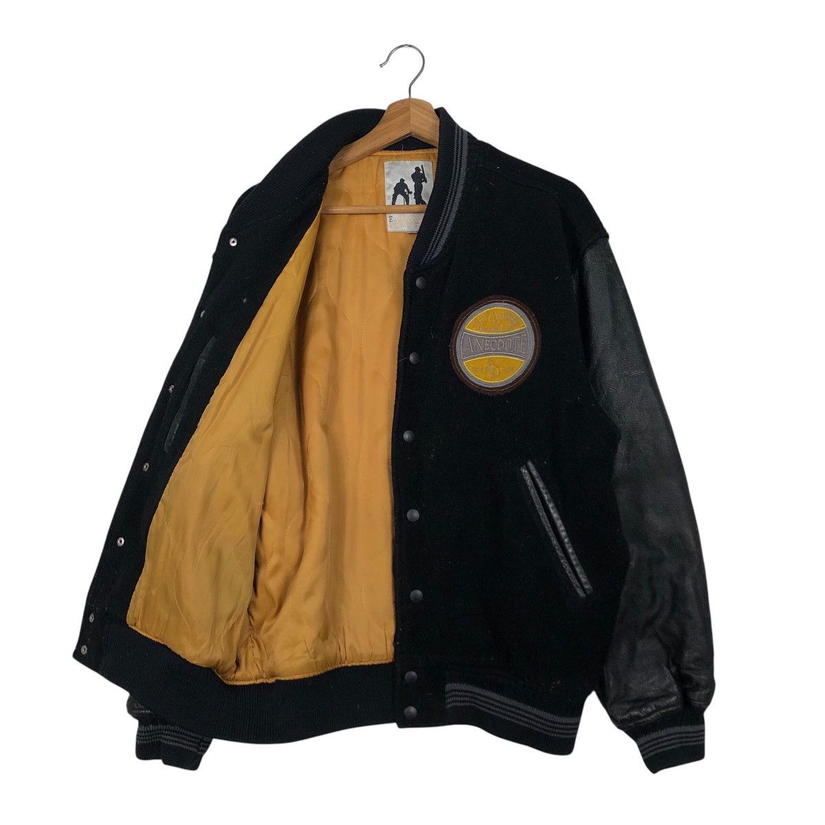 Japanese Brand 📌Vintage Varsity Leather Jacket Zut Petit Issey Miyake Size US L / EU 52-54 / 3 - 12 Thumbnail