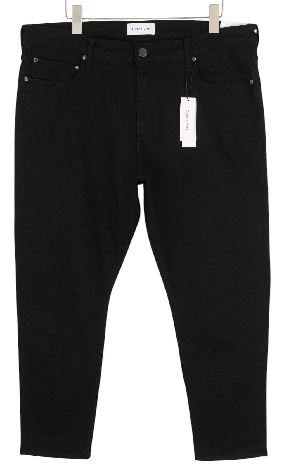 Calvin Klein TAPERED RINSE BLACK W38/L32 Stretch Denim Jeans 84962 Size US 38 / EU 54 - 1 Thumbnail