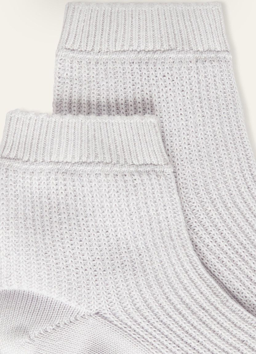 Loro Piana o1srvl11e0325 FAN8014 Size: OS / Socks in Grey Size ONE SIZE - 2 Thumbnail