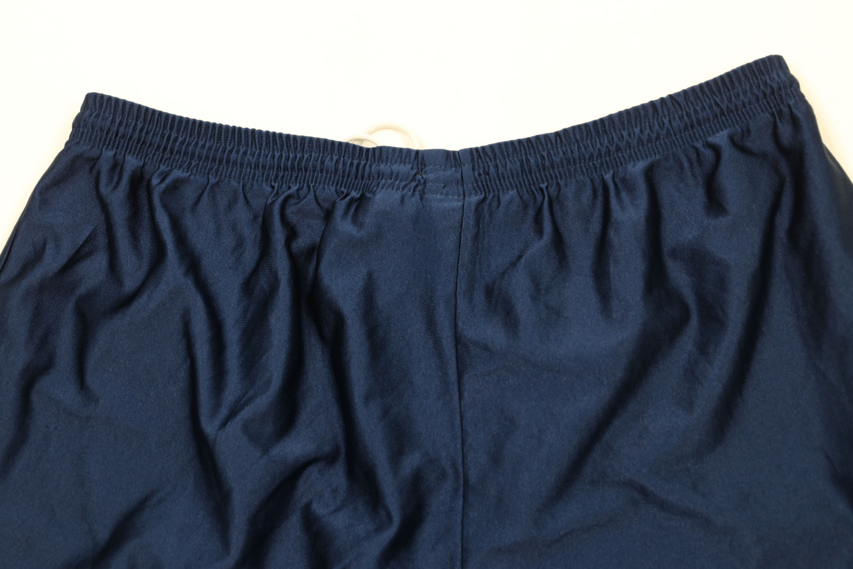 Nike × Vintage Vintage 90s Nike Scott Mini Swoosh Gym Shorts Blue USA Size US 36 / EU 52 - 11 Thumbnail