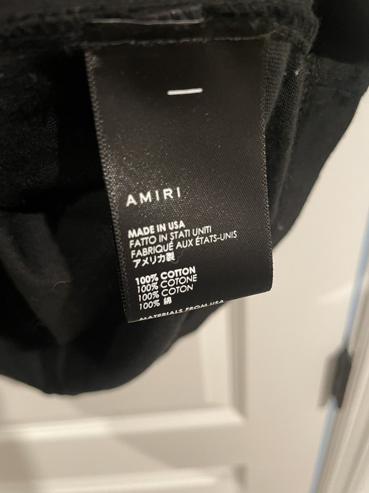 Amiri Amiri Logo T Shirt New with Tags Size US L / EU 52-54 / 3 - 4 Thumbnail