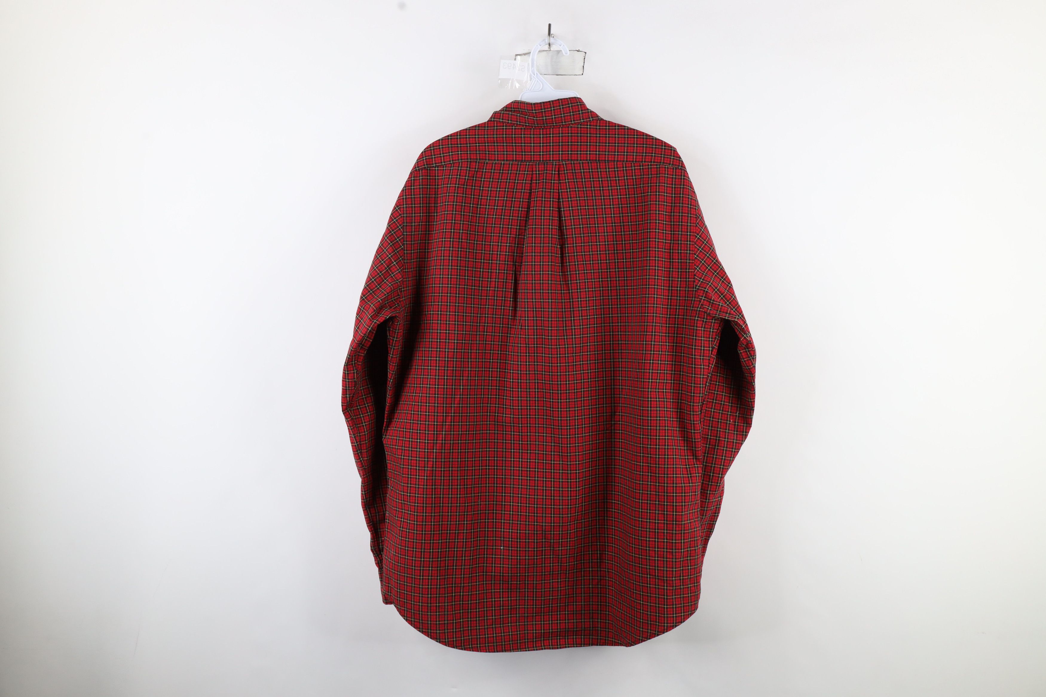 Ralph Lauren × Vintage Vintage 90s Ralph Lauren Collared Button Down Shirt Plaid Size US L / EU 52-54 / 3 - 11 Thumbnail