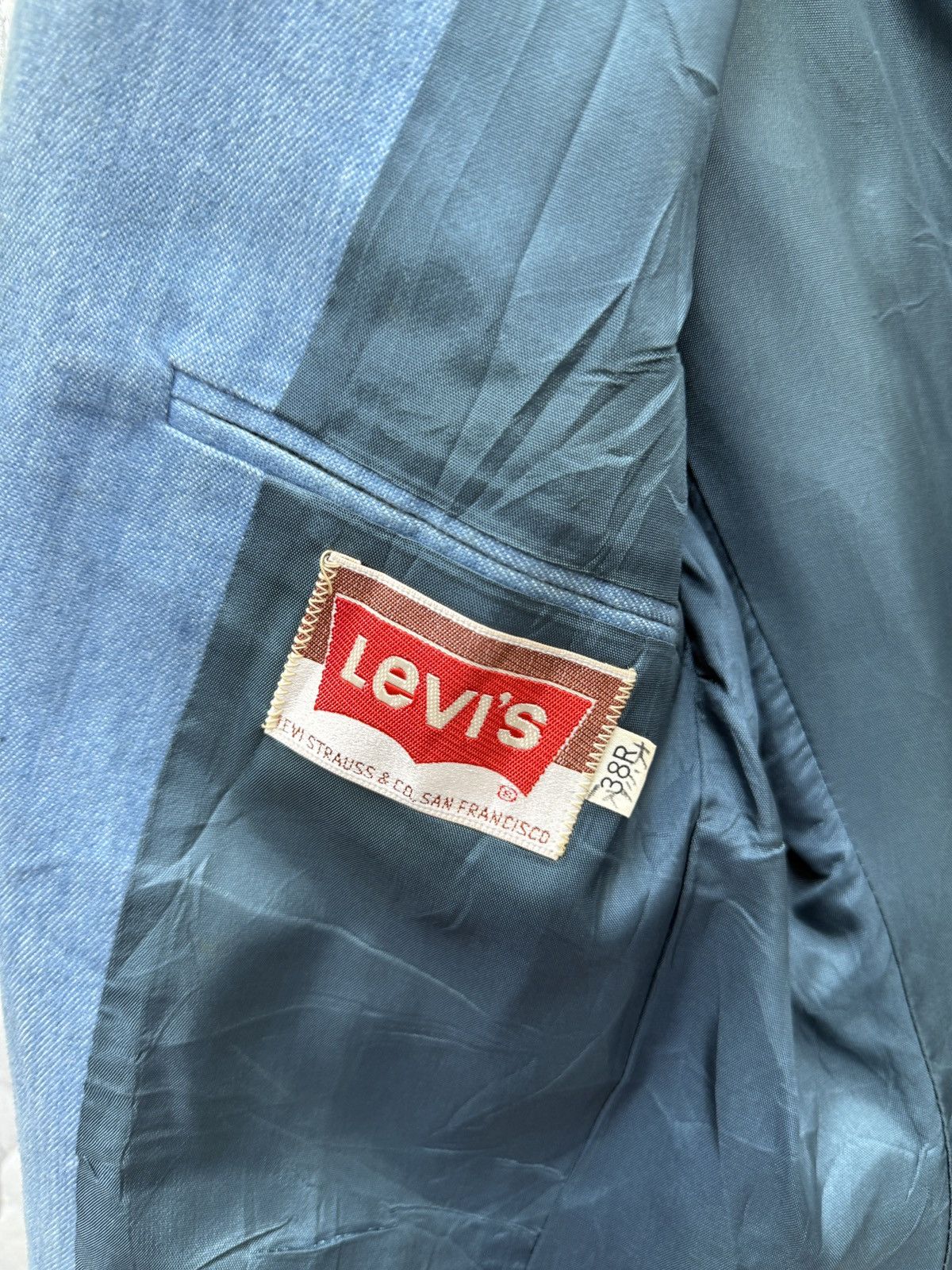 Levi's 🔥🔥🔥ARCHIVE VTG 70’s LEVIS BLAZER JACKET Size US M / EU 48-50 / 2 - 8 Thumbnail