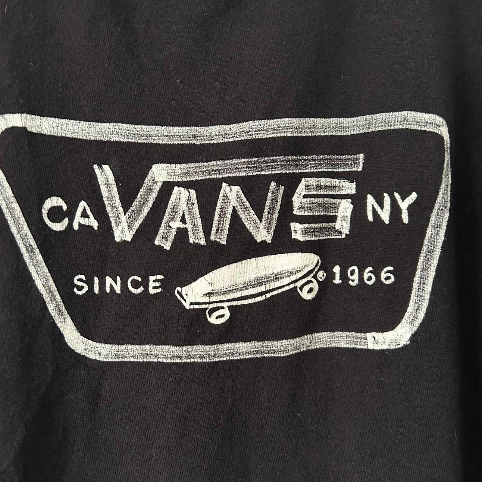 Vans Men’s vans classic black logo short sleeve T-shirt XL Size US XL / EU 56 / 4 - 3 Thumbnail