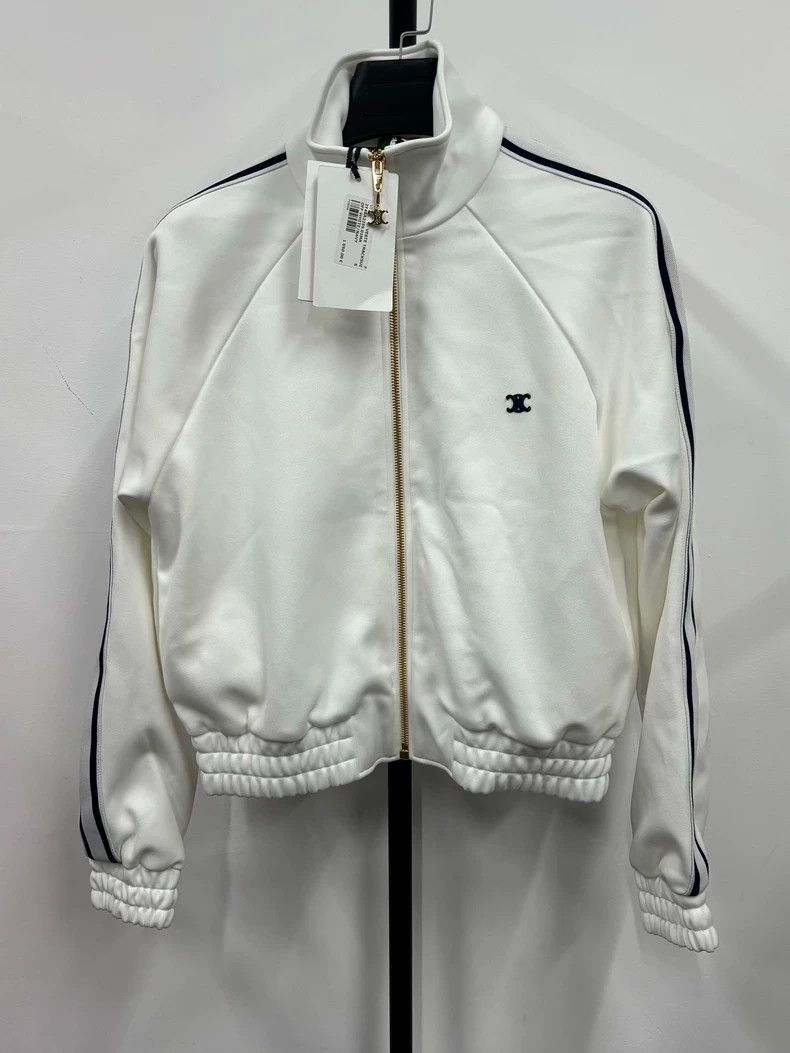 CELINE SS23 Side Stripe Zip Jacket 2506-Nextarrow