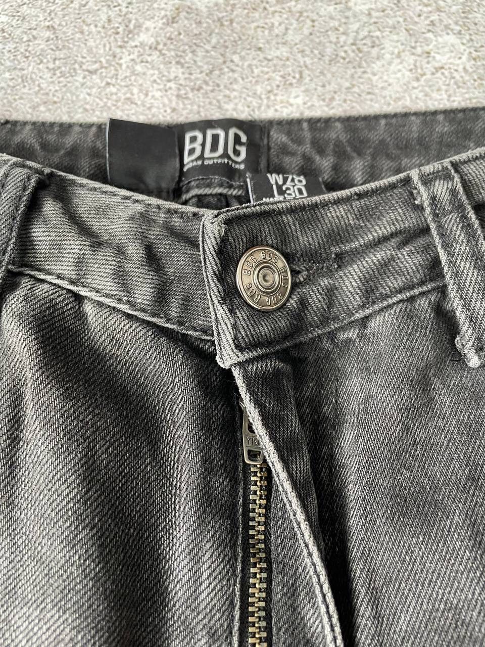 Bdg × Vintage Vintage BDG Black Denim Baggy Pants Y2K Ultra Rare Item Size US 30 / EU 46 - 5 Thumbnail