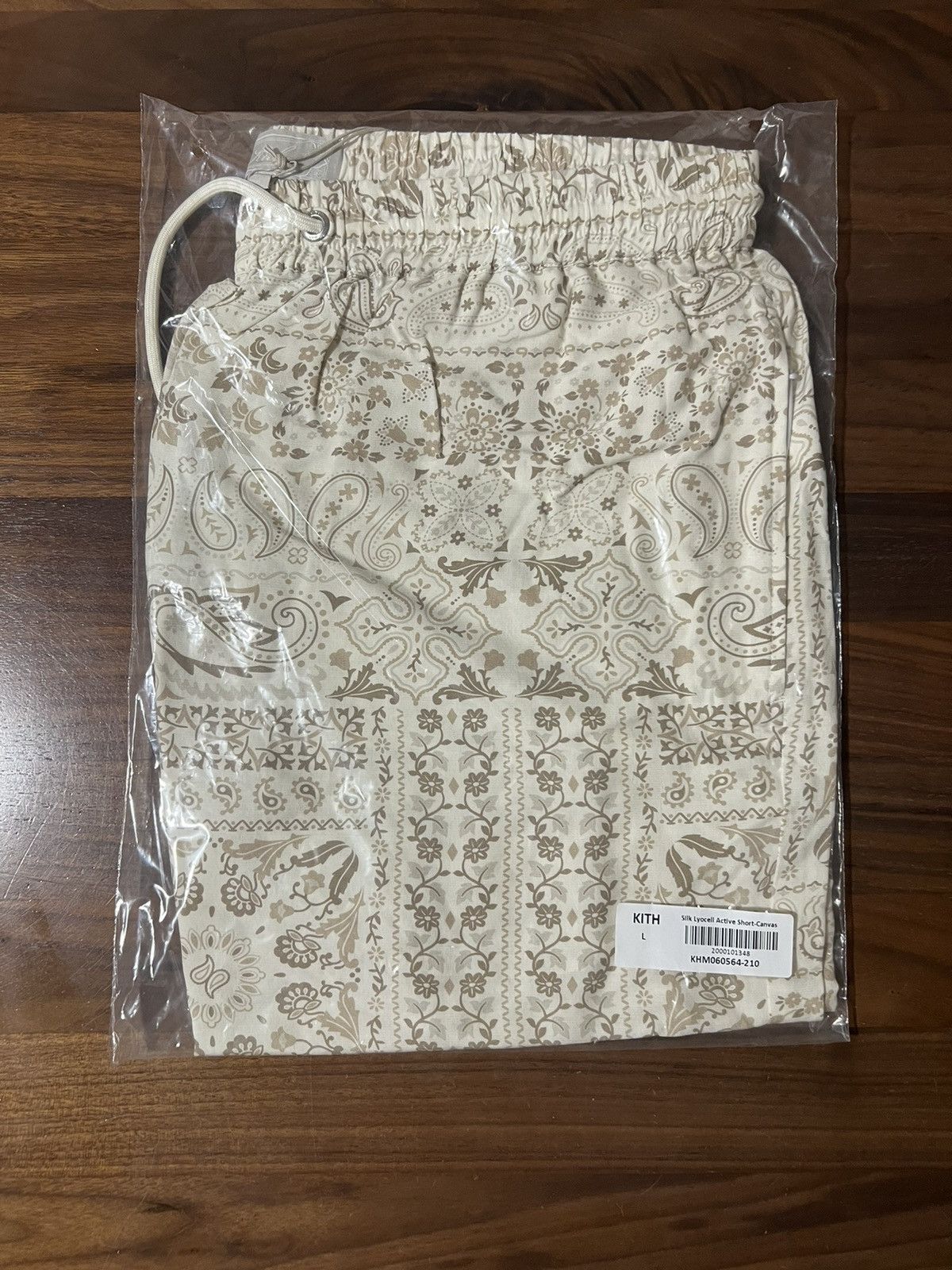 Kith Kith Silk Lyocell Active Short in Canvas Men’s Size Large Size US 34 / EU 50 - 7 Thumbnail