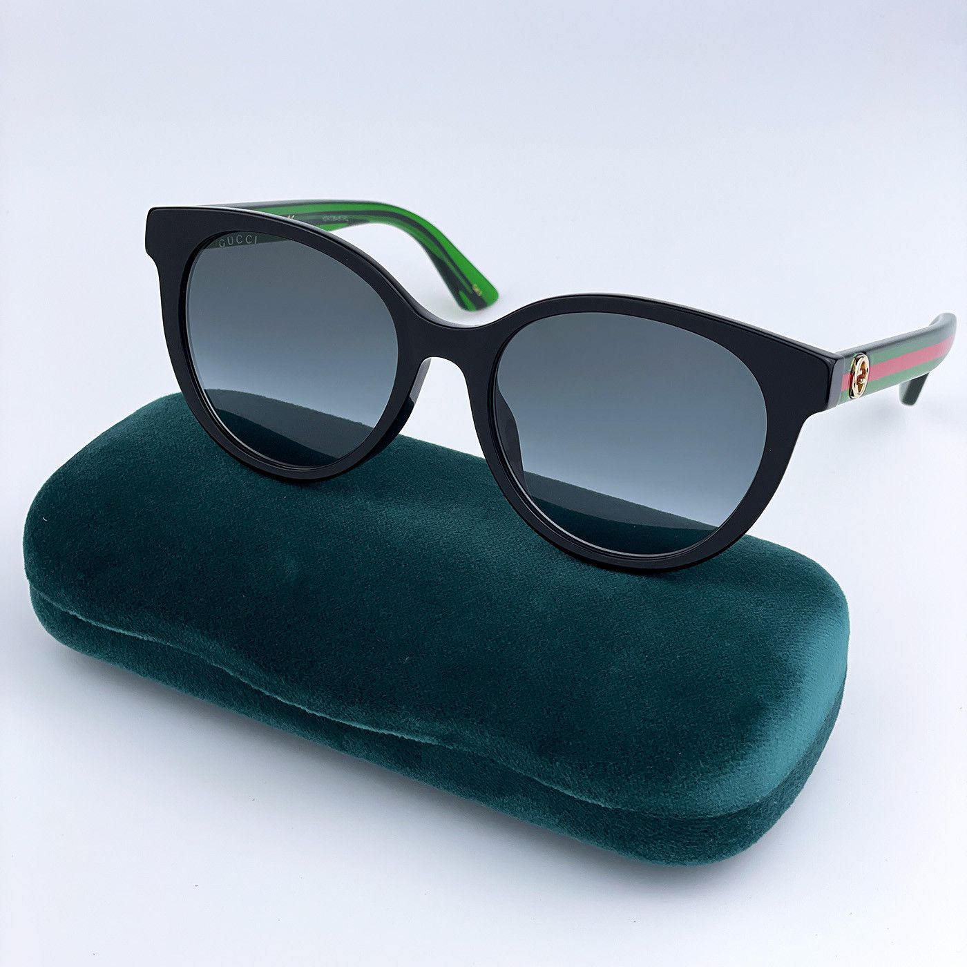 Gucci NEW GUCCI GG0702SKN 004 Black Grey Gradient Women Sunglasses Size ONE SIZE - 9 Thumbnail
