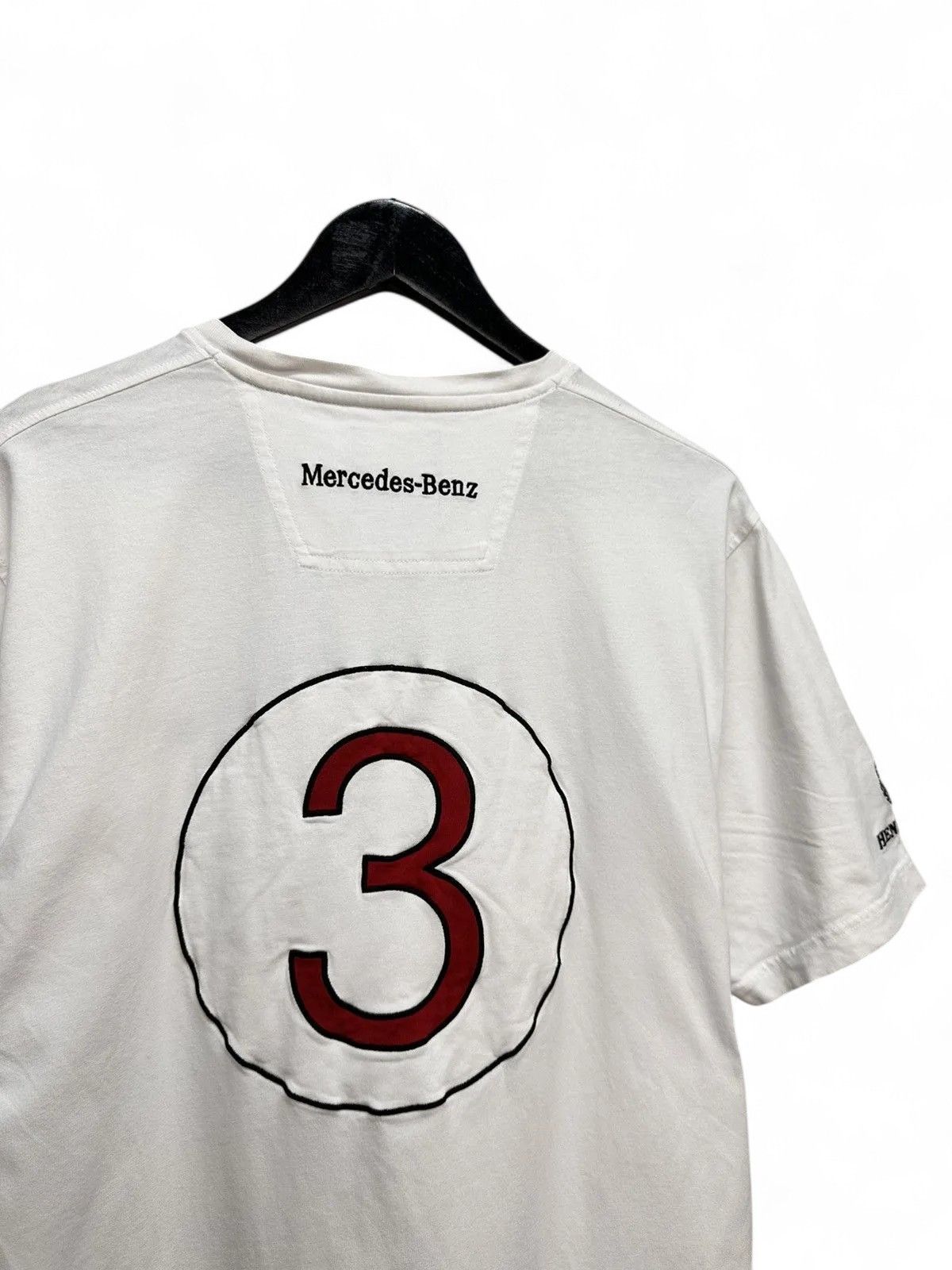 Mercedes-Benz Vintage Mercedes Benz Schumacher Men's Tacing Tee Streetwear Size US L / EU 52-54 / 3 - 8 Thumbnail