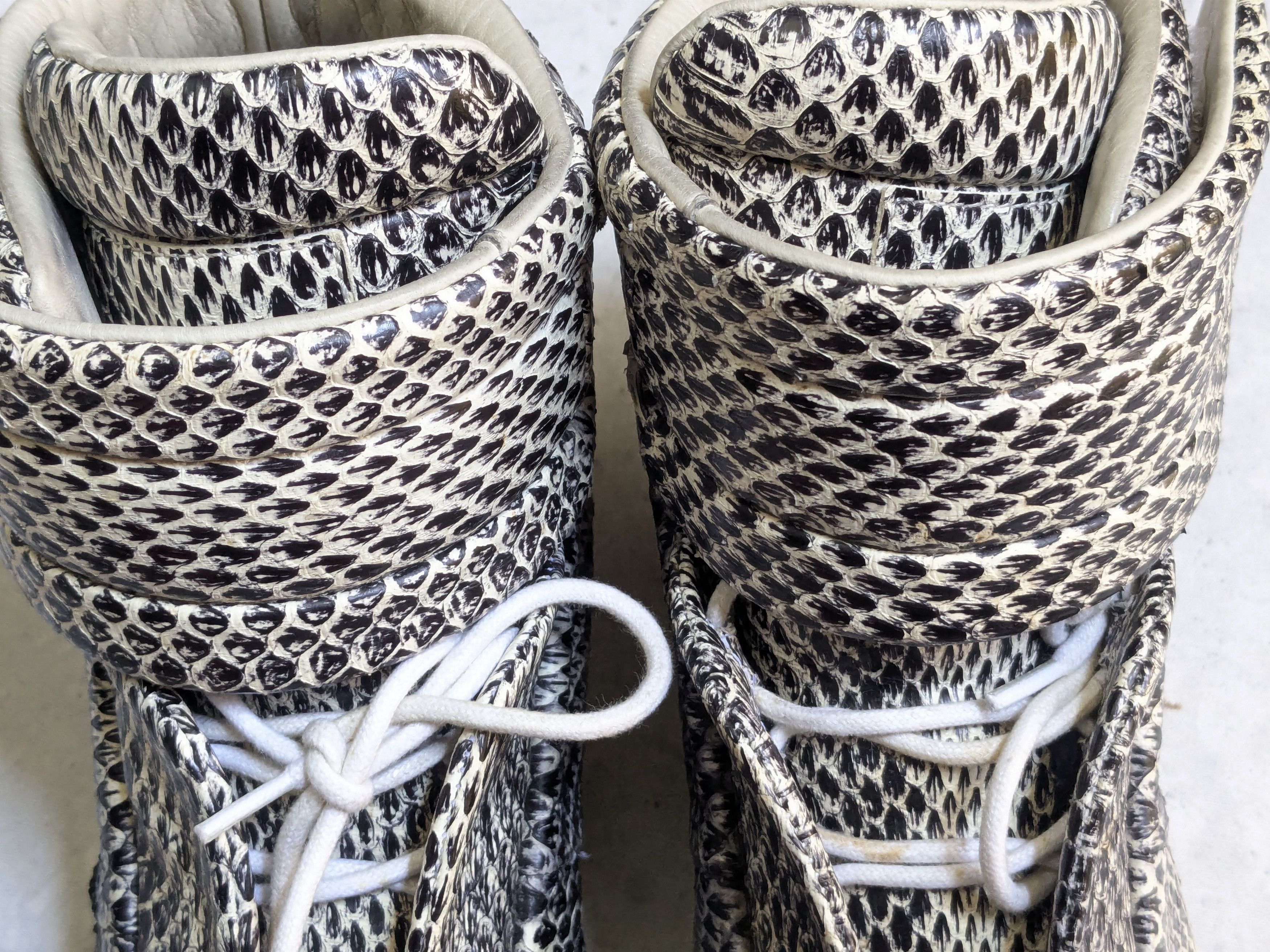 Maison Margiela Maison Margiela Future White Snakeprint 10 43 High Tops Size US 10 / EU 43 - 5 Thumbnail