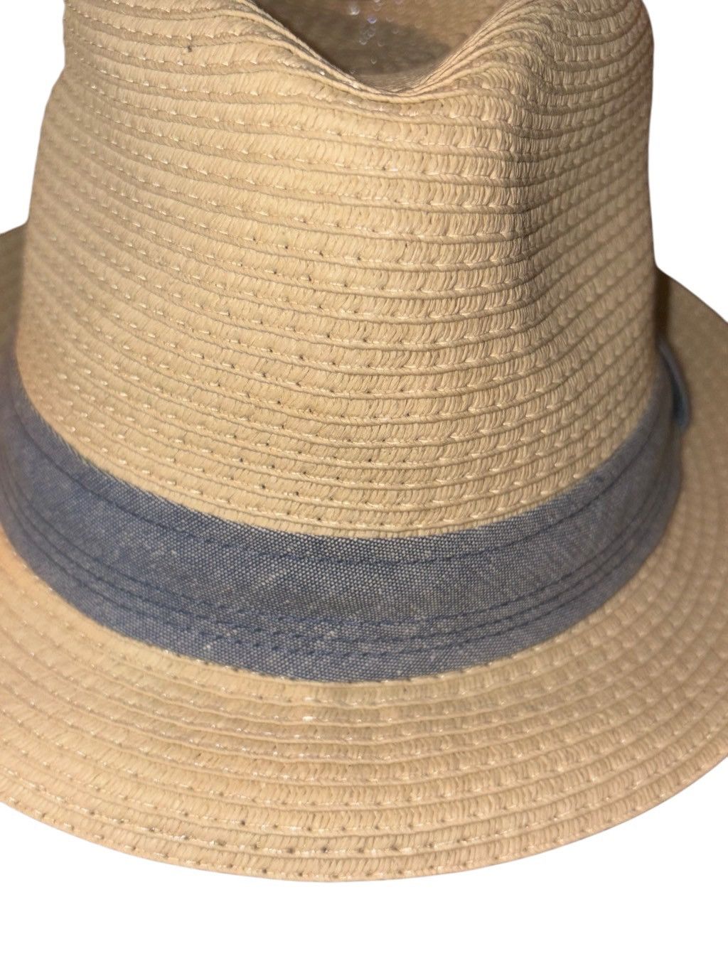 Daniel Cremieux Cremieux Straw Raffia Fedora NEW Size ONE SIZE - 4 Thumbnail