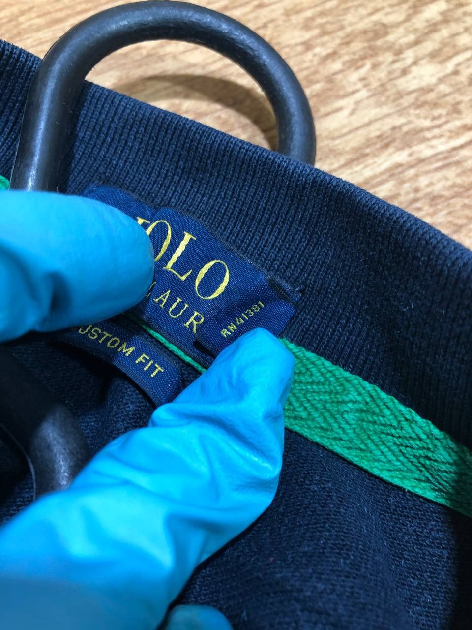 Polo Ralph Lauren Vintage Polo Ralph Lauren Custom Fit Polo Size L Size US L / EU 52-54 / 3 - 3 Thumbnail