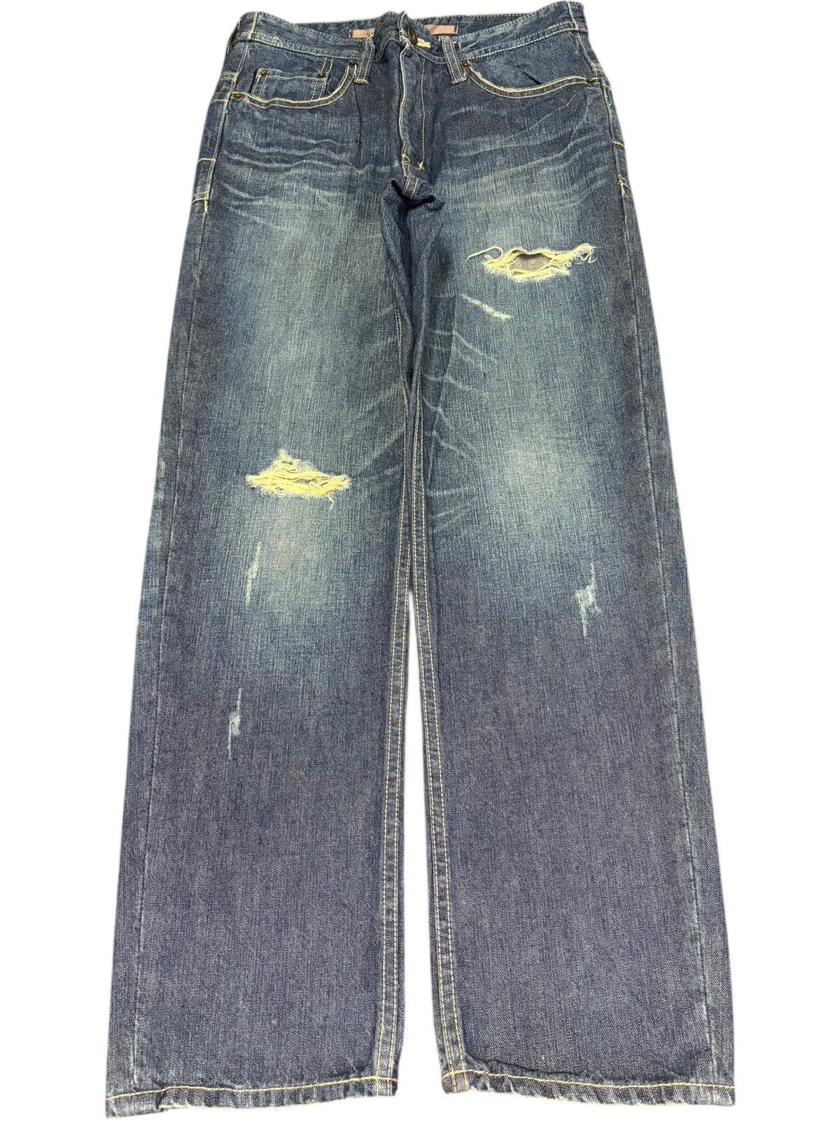 Acne Studios Vintage Japanese Brand Lot 0000 Distressed Jeans Size 29" - 1 Thumbnail