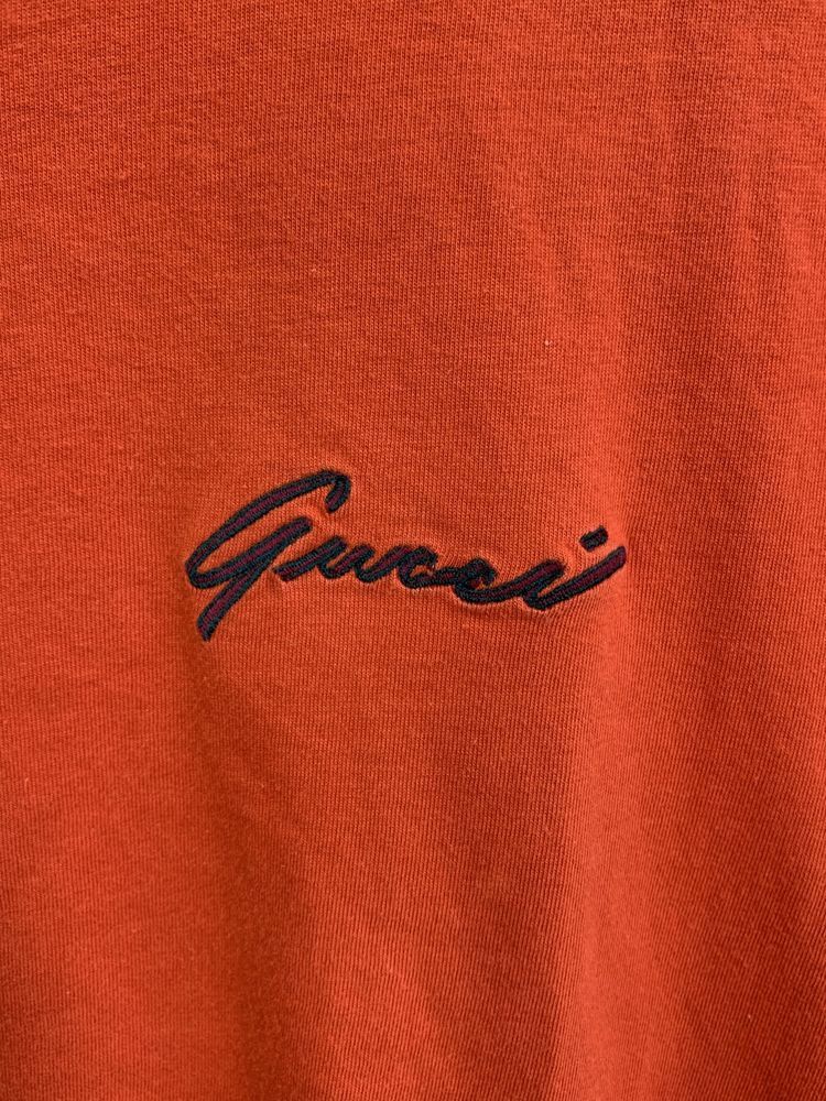 Gucci Gucci Vintage Orange T-shirt Size US S / EU 44-46 / 1 - 3 Thumbnail