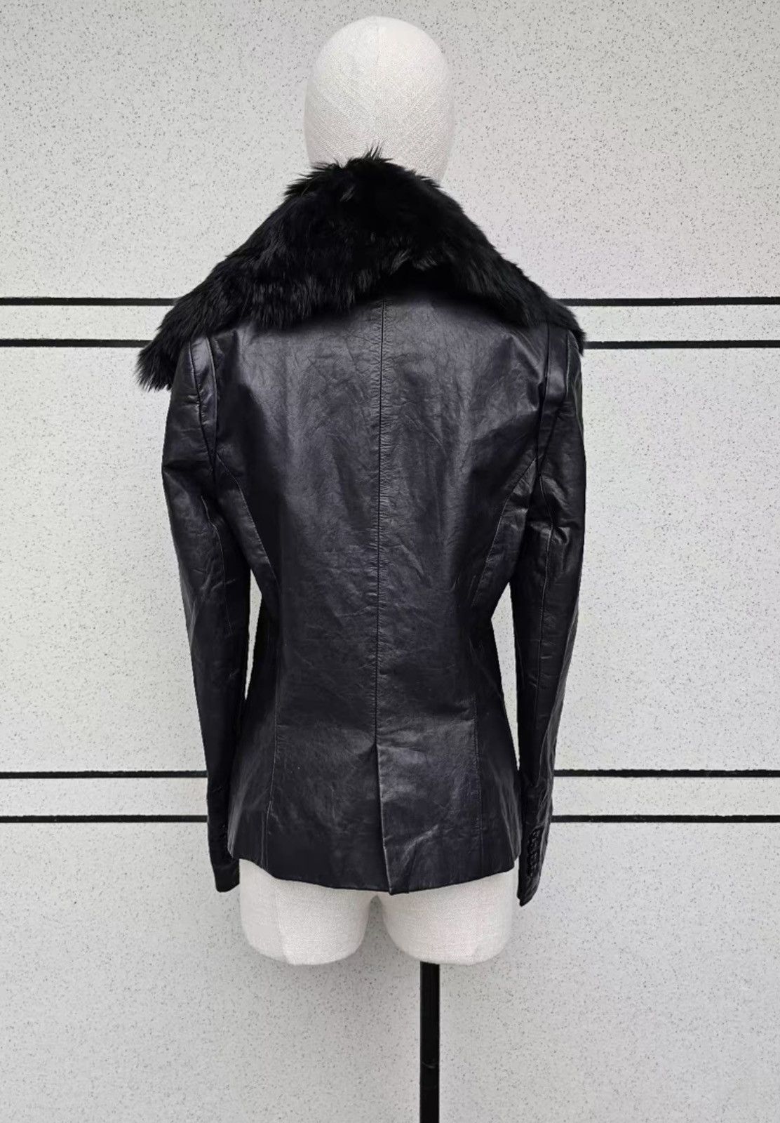 Ann Demeulemeester Ann demeulemeester leather coat, jacket Size S / US 4 / IT 40 - 5 Thumbnail