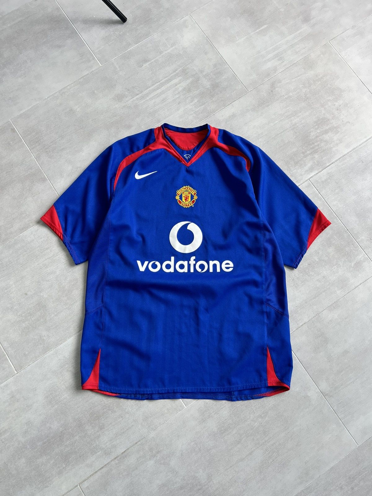Nike Manchester United Nike 2005-06 Away Soccer Jersey Shirt Size US M / EU 48-50 / 2 - 2 Thumbnail