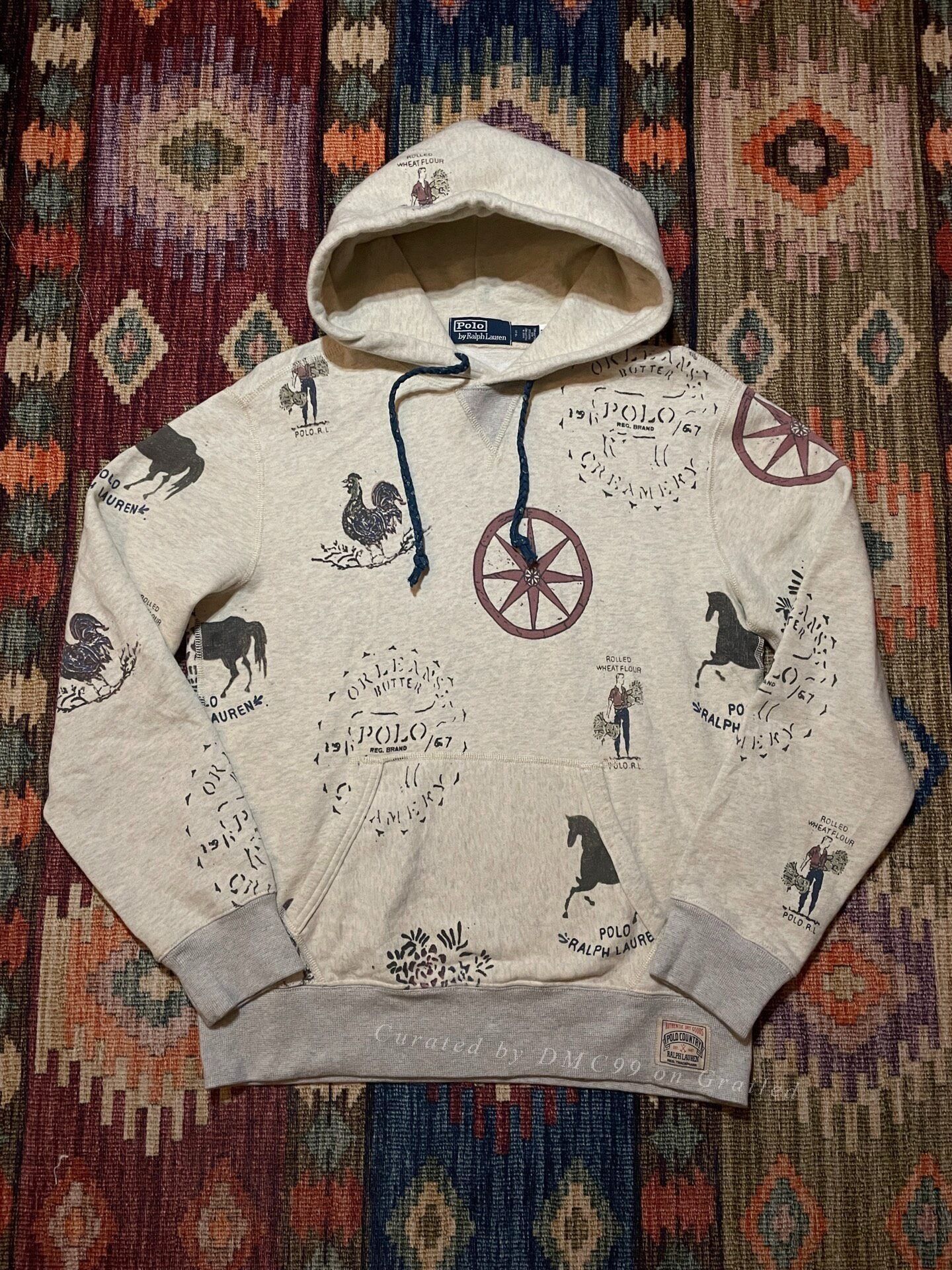 Ralph Lauren Ralph Lauren Polo Country Print Sweatshirt Size US S / EU 44-46 / 1 - 1 Thumbnail