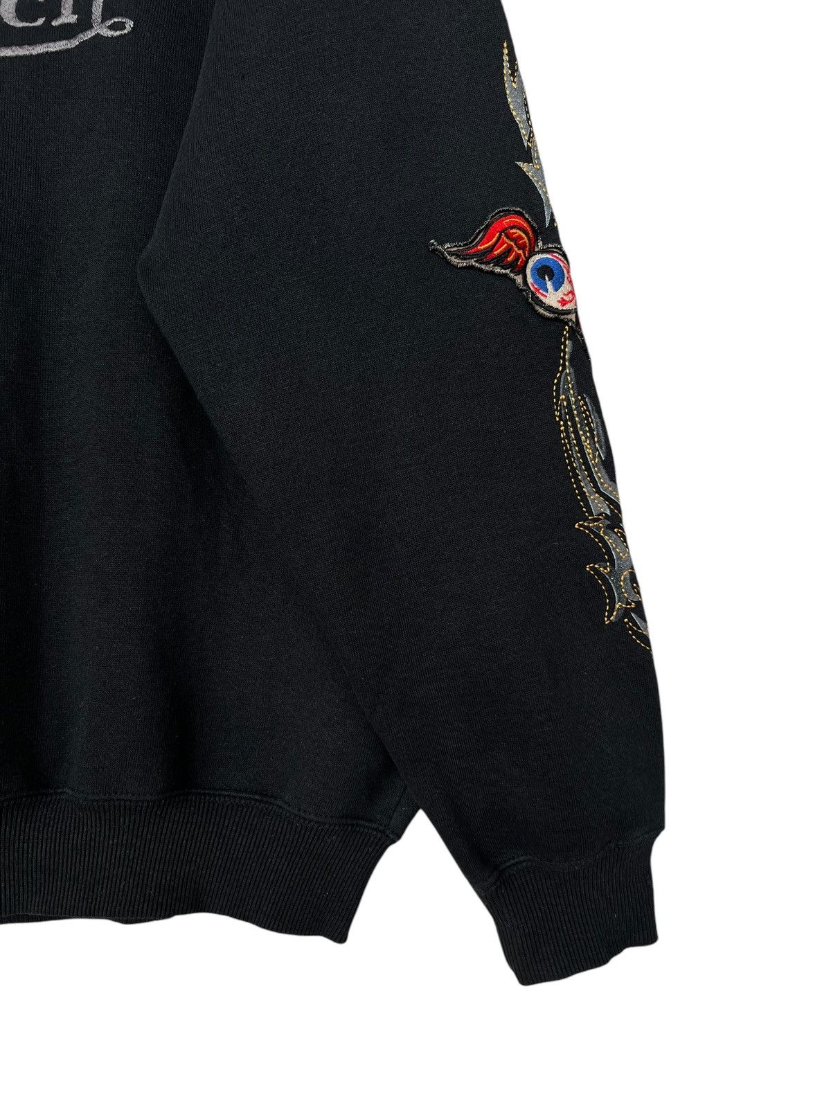 Von Dutch Vintage Von Dutch Eyes Skate Black Sweatshirt Size US L / EU 52-54 / 3 - 8 Thumbnail