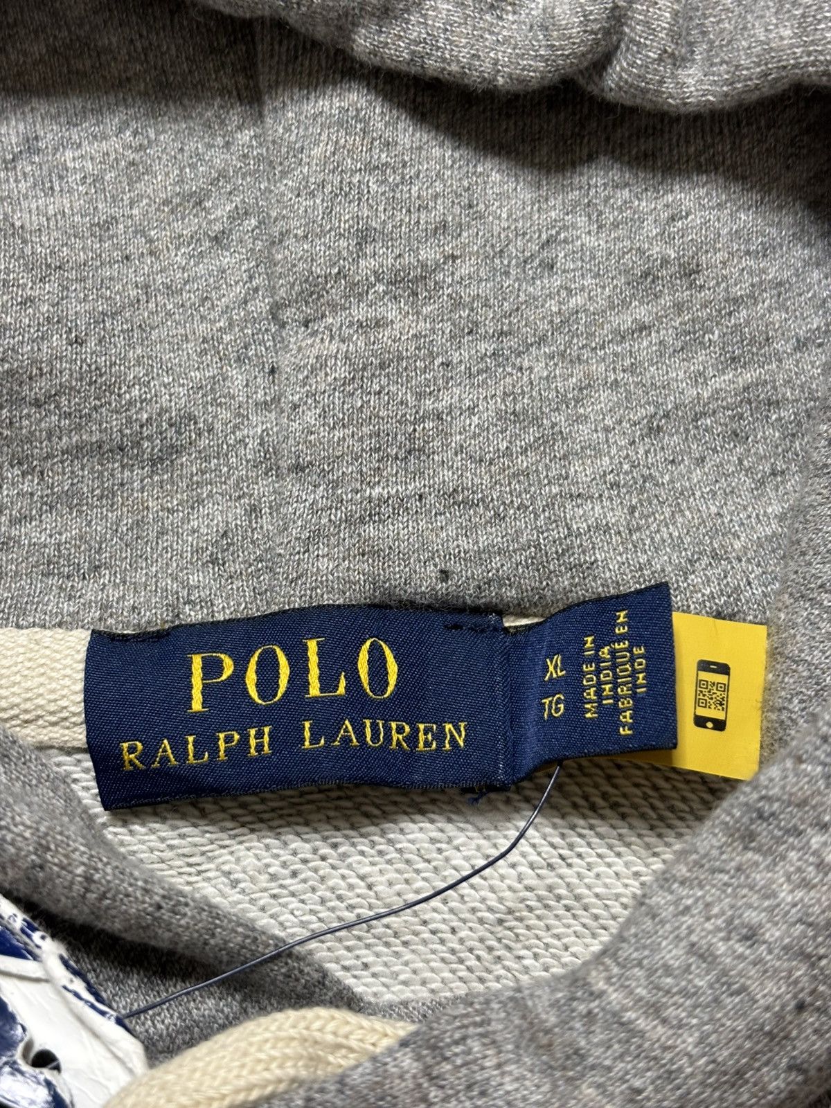 Polo Ralph Lauren 2000’s Polo Ralph Lauren - Patchwork Polo Bear Hoodie Size XL / US 12-14 / IT 48-50 - 5 Thumbnail
