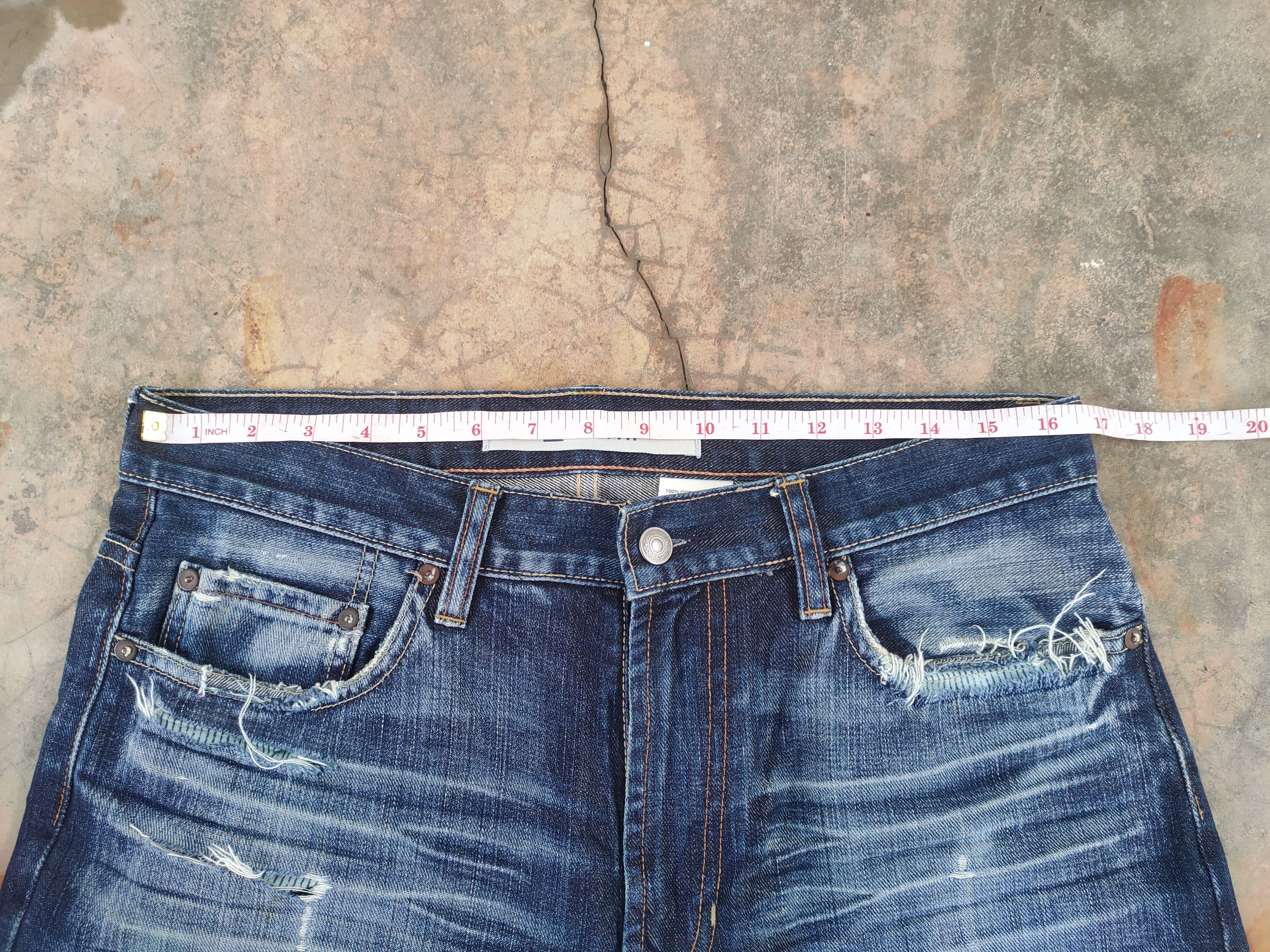 Gap W33 VINTAGE GAP FADED DISTRESSED JEANS PANTS Size US 33 - 6 Thumbnail