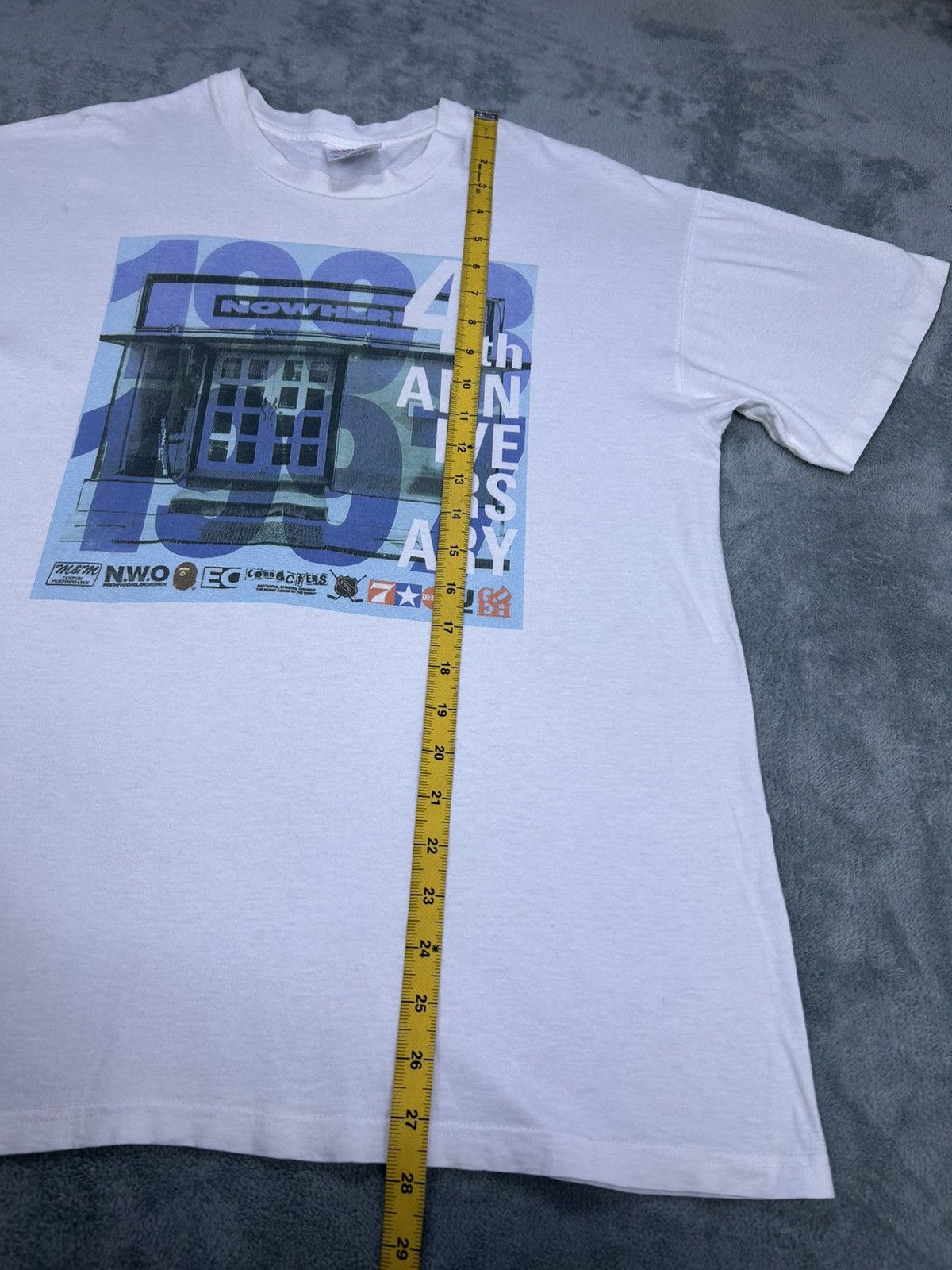 Bape × Undercover Vintage Bape x Undercover Nowhere 1997 4th Anniversary Size US L / EU 52-54 / 3 - 8 Thumbnail