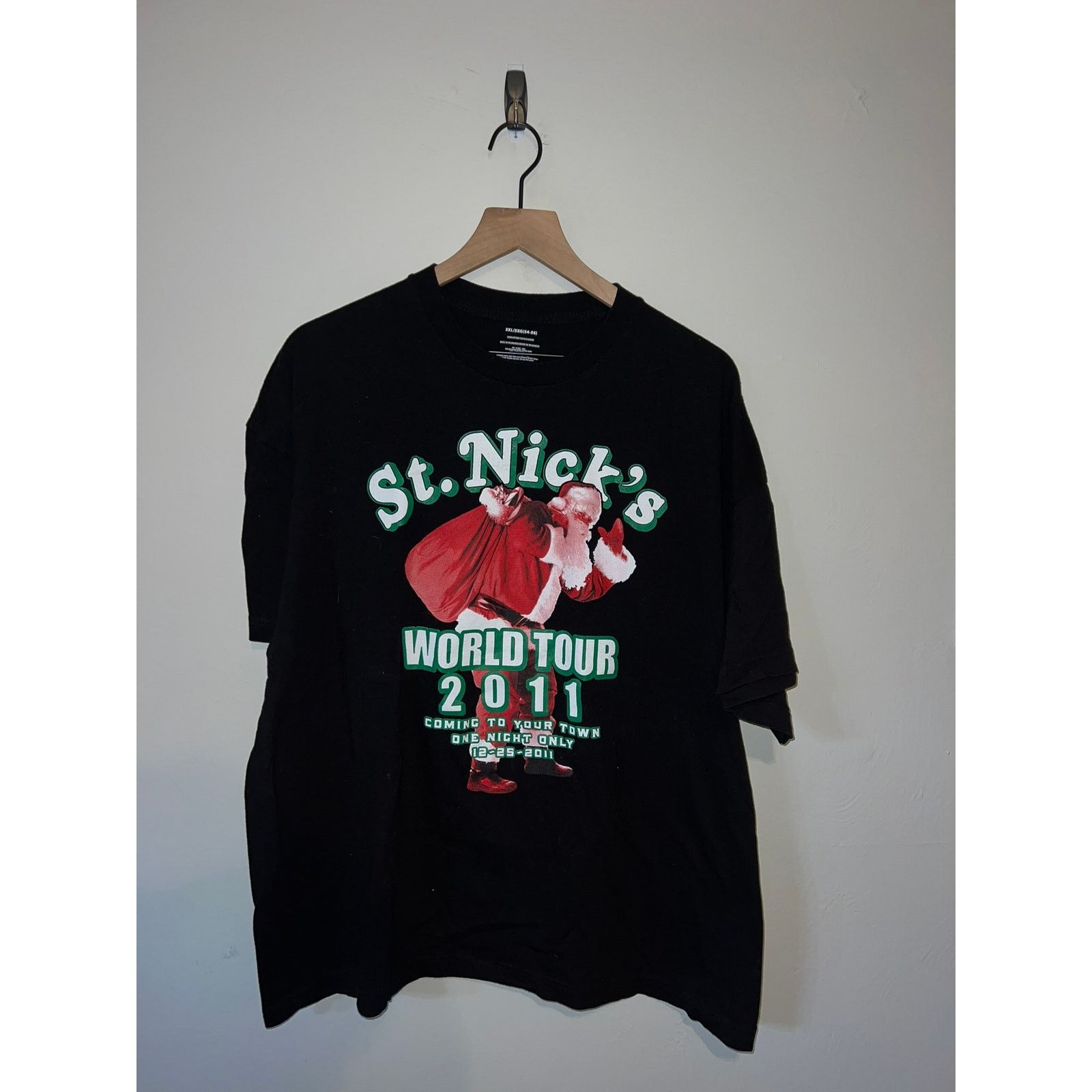Other Santa Claus Shirt St. Nick's World Tour Santa Claus Tee 3XL Size US XXL / EU 58 / 5 - 1 Thumbnail